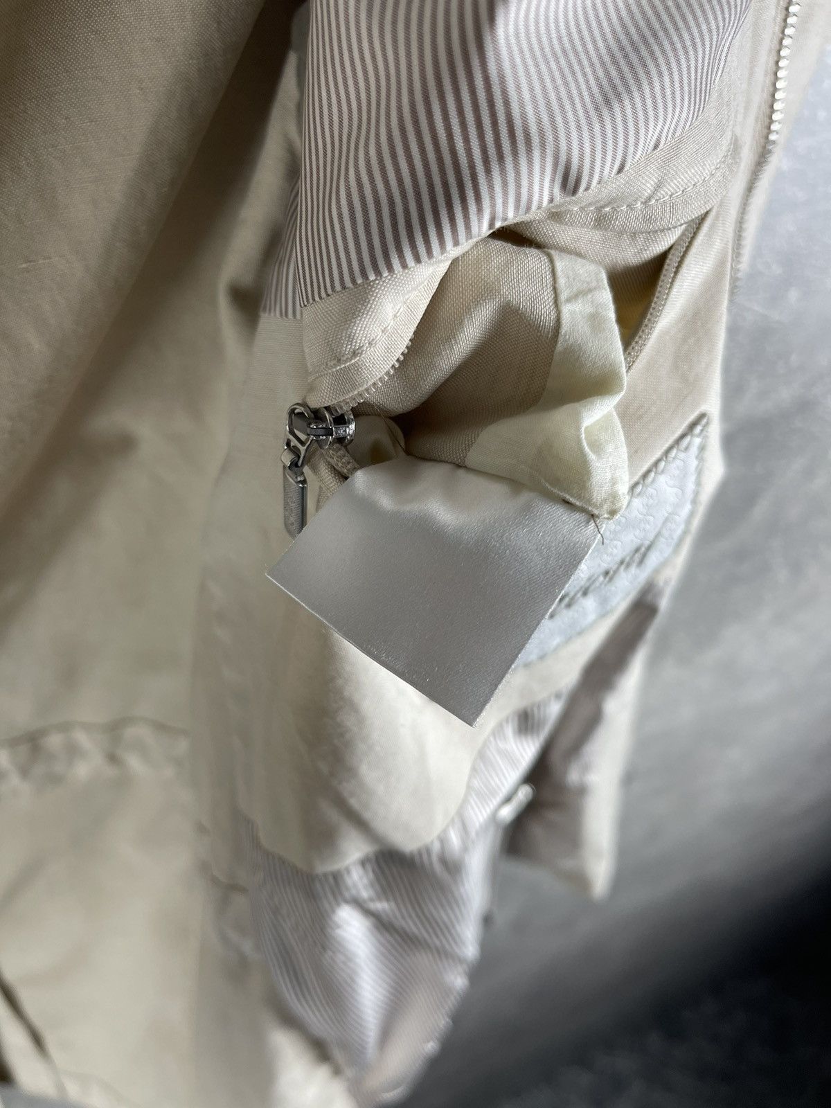 Brioni Brioni Safari Field Jacket Regular Fit Beige Cotton Size US M / EU 48-50 / 2 - 22 Thumbnail