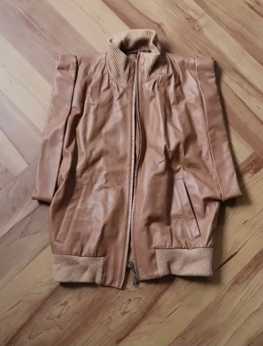 Maison Margiela Maison Margiela 2011AW Highneck Leather Vest | Grailed