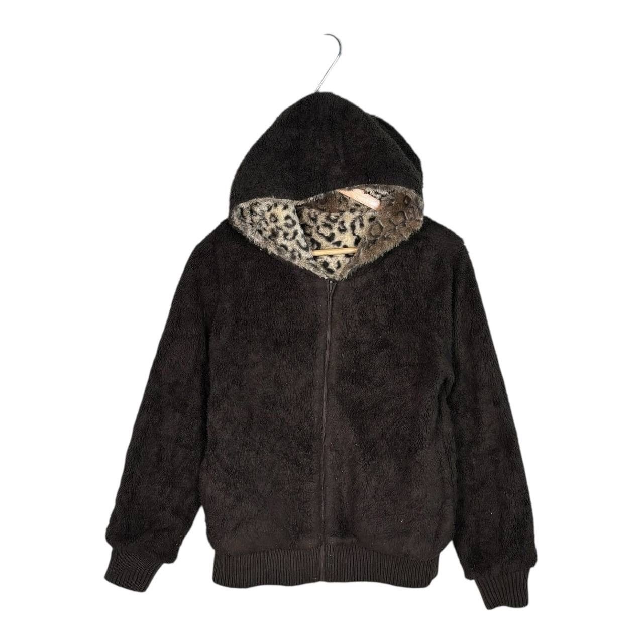 Beauty Beast Vintage Reversible Leopard Faux Fur Fleece Jacket Hoodie Size US M / EU 48-50 / 2 - 3 Thumbnail