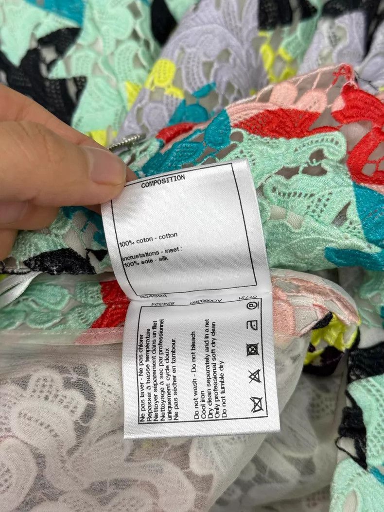 Chanel Chanel Cuban series colorful skirt Size 42" / US 20 - 6 Thumbnail