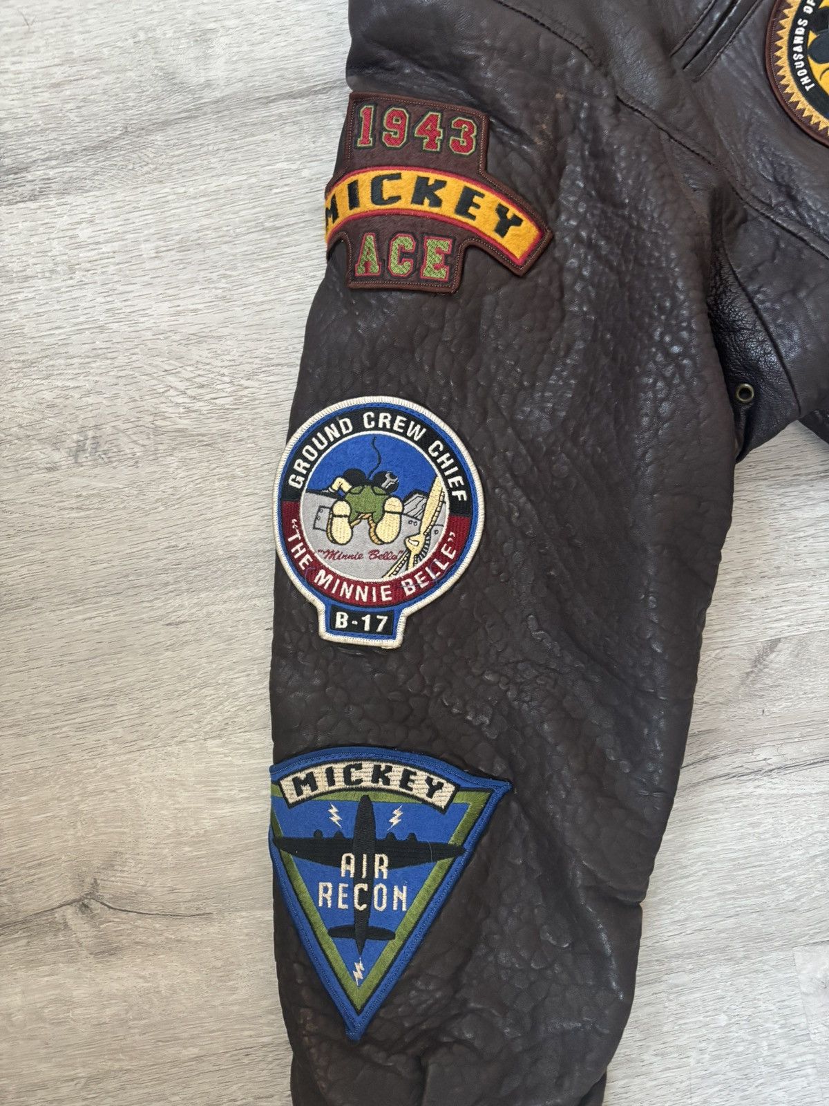 Other Disney Mickey Mouse leather bomber jacket Size US L / EU 52-54 / 3 - 4 Thumbnail