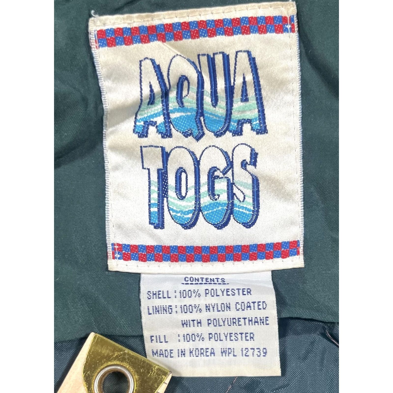 AQUA VINTAGE Aqua Togs Coat Parka Mens XL Green Hooded Quilted Insulated Winter Coat Size US XL / EU 56 / 4 - 4 Thumbnail