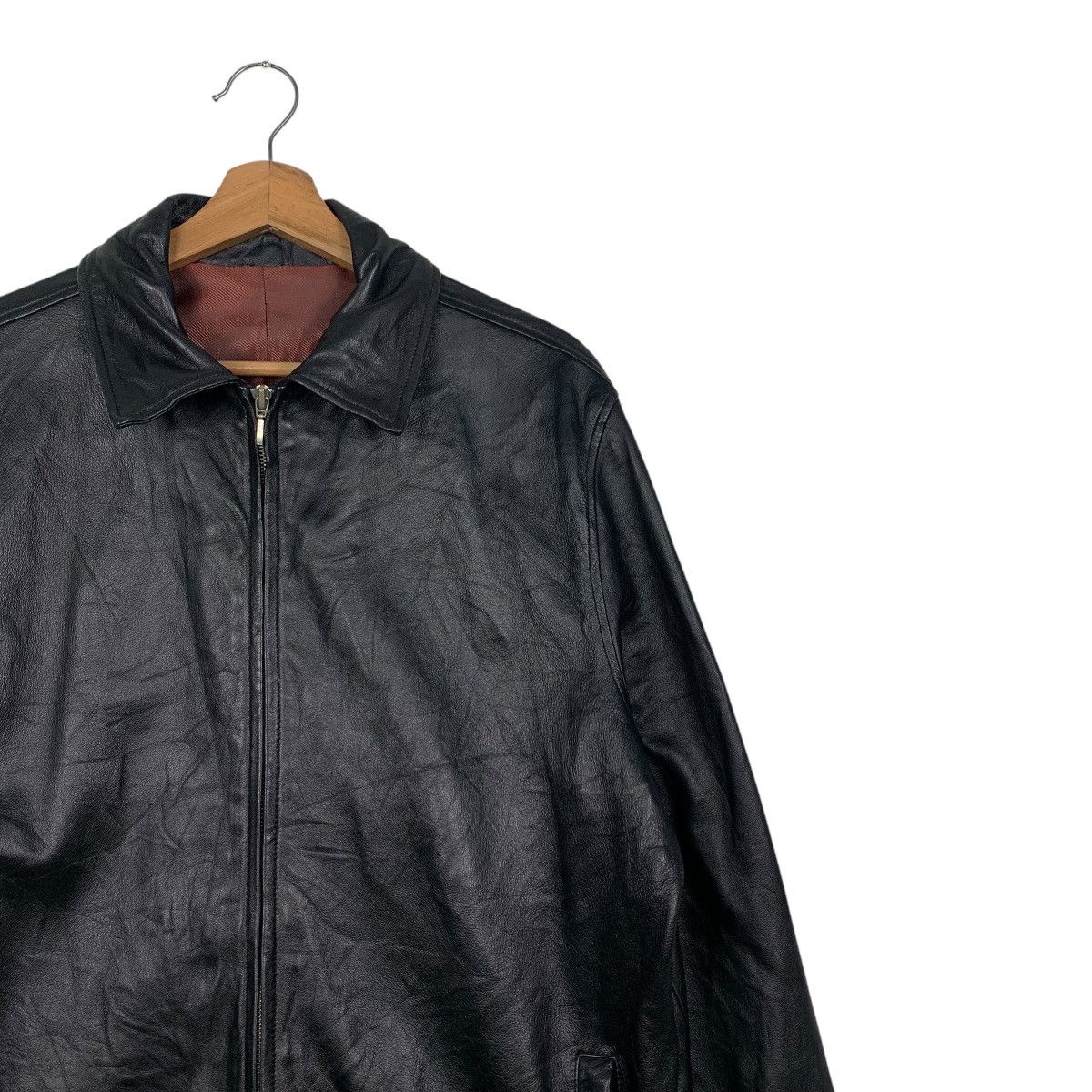 Japanese Brand Y2k Vintage GENEROUS Sheepskin Leather Jacket #2567-C116 Size US L / EU 52-54 / 3 - 5 Thumbnail