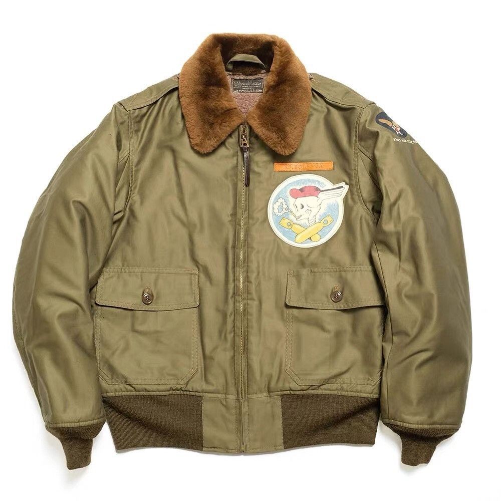 Buzz Rickson's Buzz Rickson's B10 Alpaca Flight Jacket Size US XXS / EU 40 - 1 Thumbnail