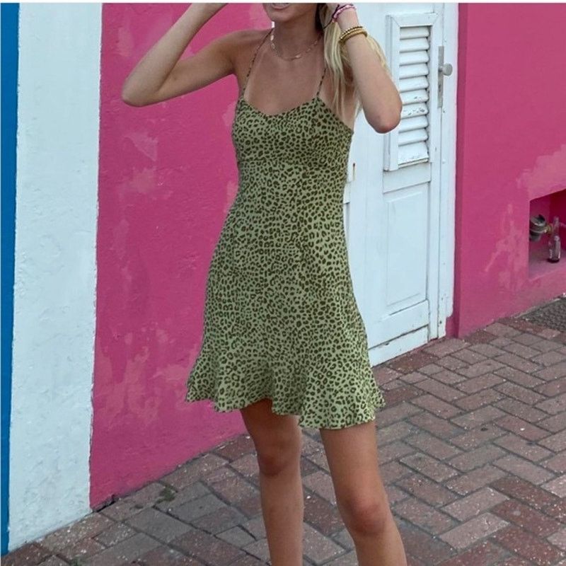 Zara ZARA BLOGGER FAVORITE PRINTED MINI DRESS Size M / US 6-8 / IT 42-44 - 9 Thumbnail