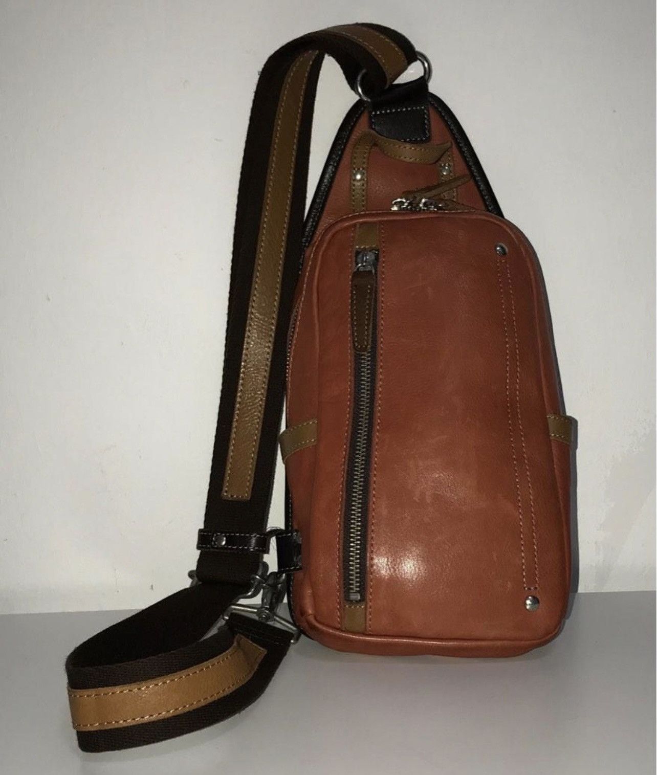 Japanese Brand × Leather OTIAS CROSSBODY BAG Size ONE SIZE - 1 Thumbnail
