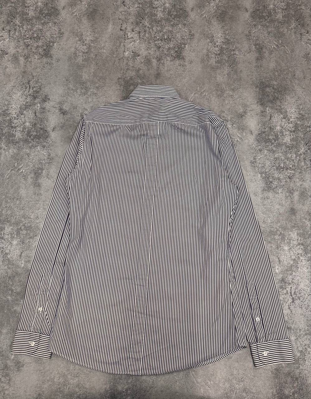Gucci Gucci Tom Ford Men Blue White Striped Slim Fit Shirt Size US S / EU 44-46 / 1 - 6 Thumbnail