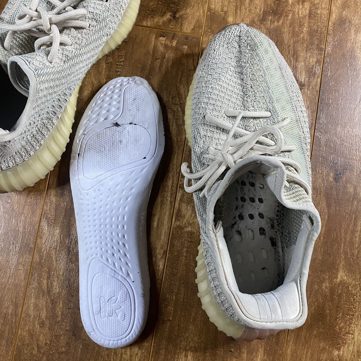 Yeezy Used Sesame Adidas Yeezy Boost 350 Size US 9.5 / EU 42-43 - 6 Thumbnail