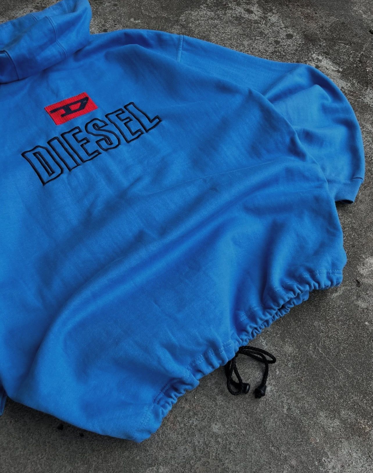 Diesel Crazy Vintage Diesel Zip Hoodie Big Logo Archive Avant Garde Size US XL / EU 56 / 4 - 5 Thumbnail