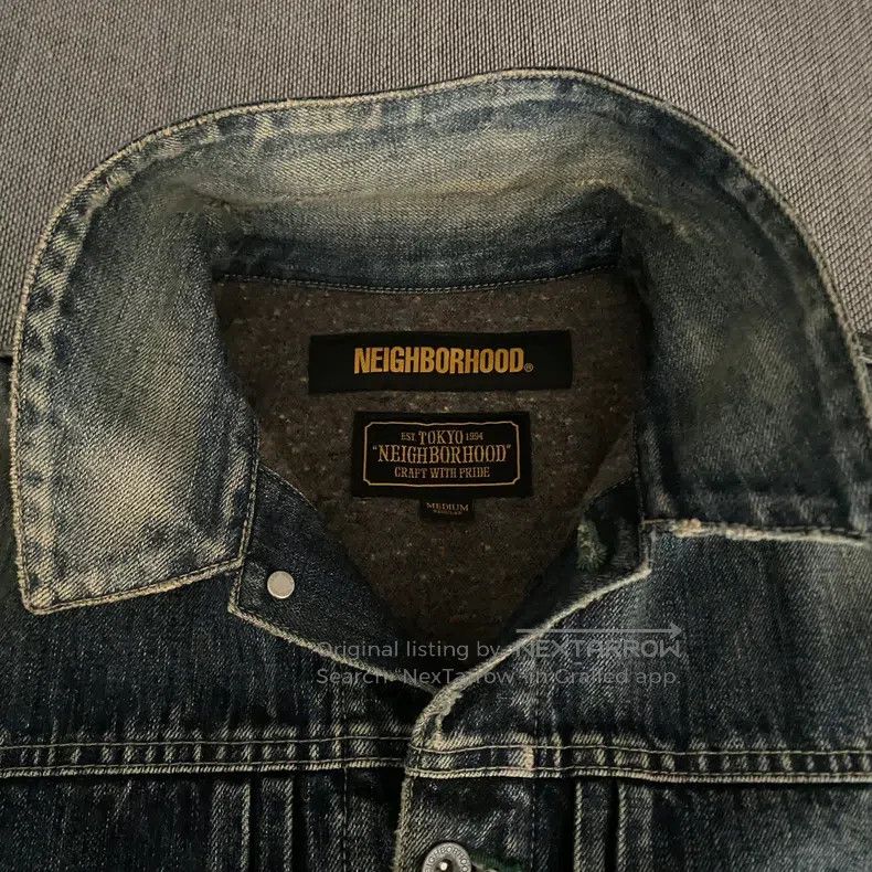 Neighborhood Neighborhood Denim Jacket Size US M / EU 48-50 / 2 - 3 Thumbnail