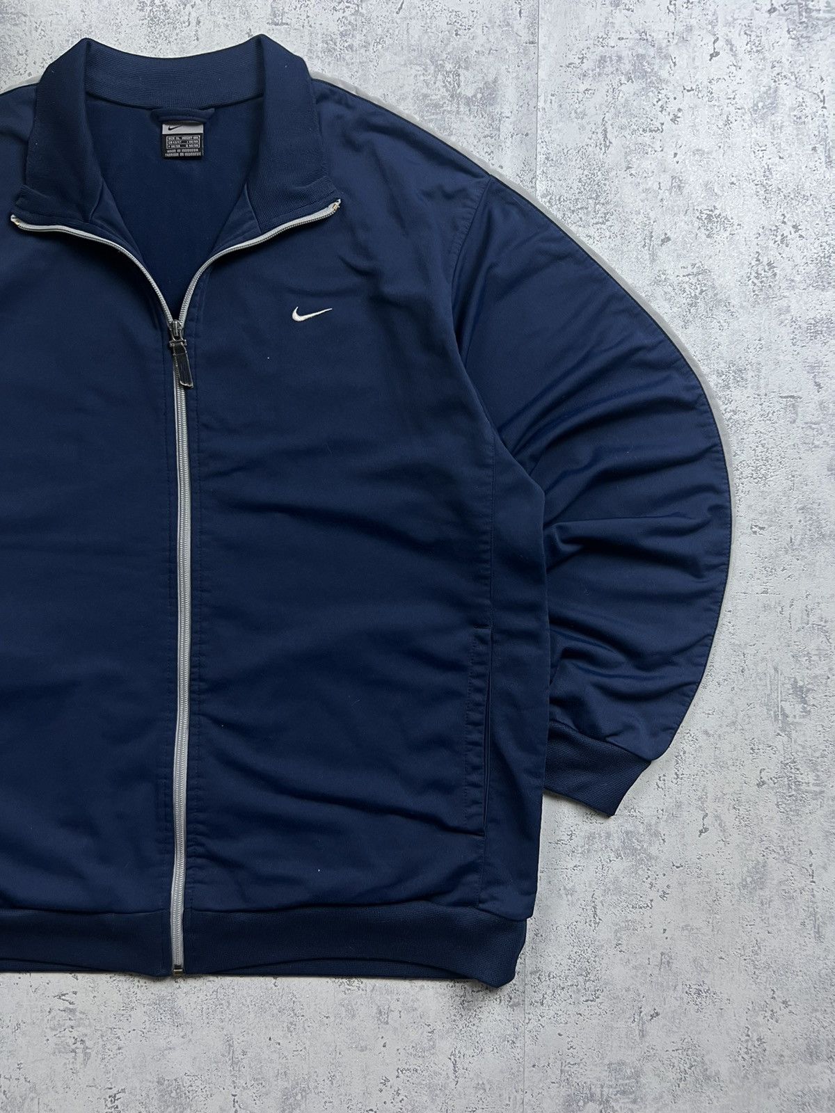 Nike 90s Nike Spellout Vintage Y2K Retro Track Jacket Size US XL / EU 56 / 4 - 4 Thumbnail