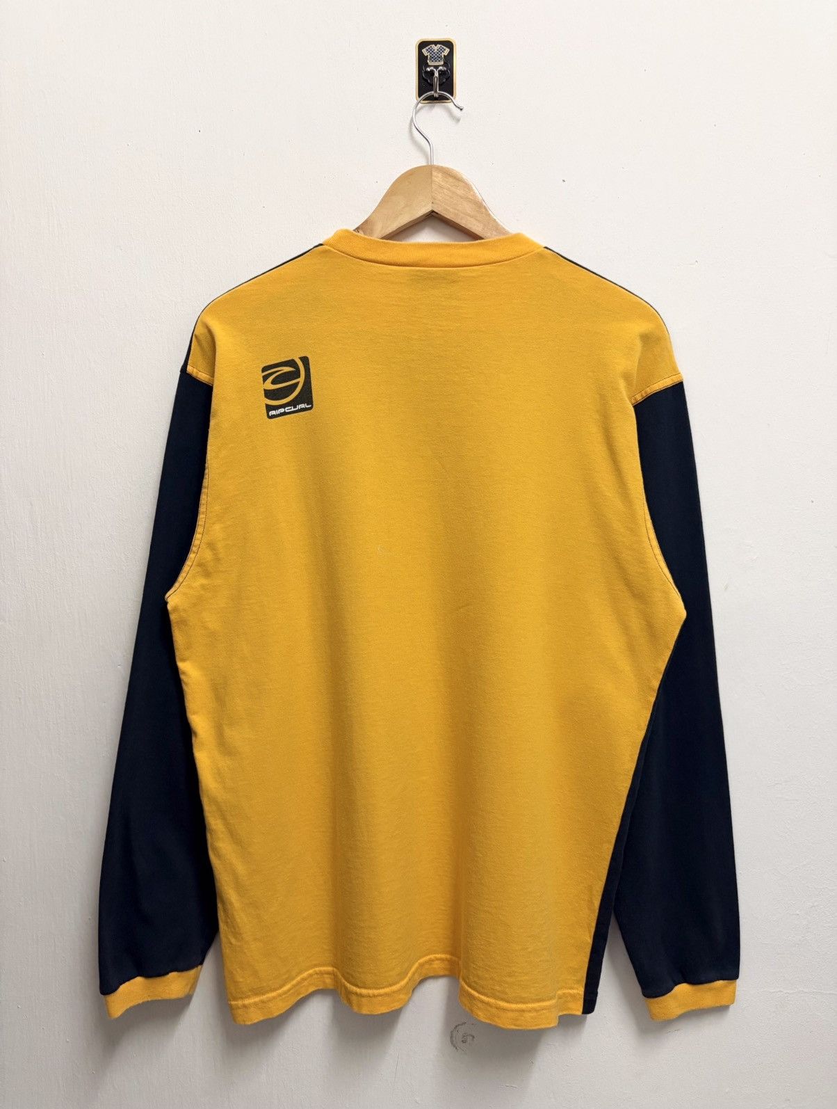 Quiksilver × Rip Curl × Vintage Vintage 90's RipCurl Surfing 2 Tones L/S T-Shirt Size US M / EU 48-50 / 2 - 2 Thumbnail