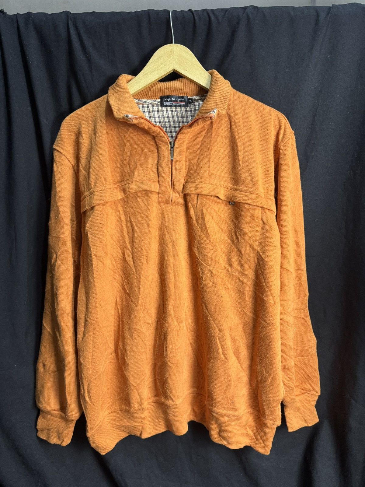 Kansai Yamamoto Kansai Yamamoto Halfzip Uptoyou Size US L / EU 52-54 / 3 - 2 Thumbnail
