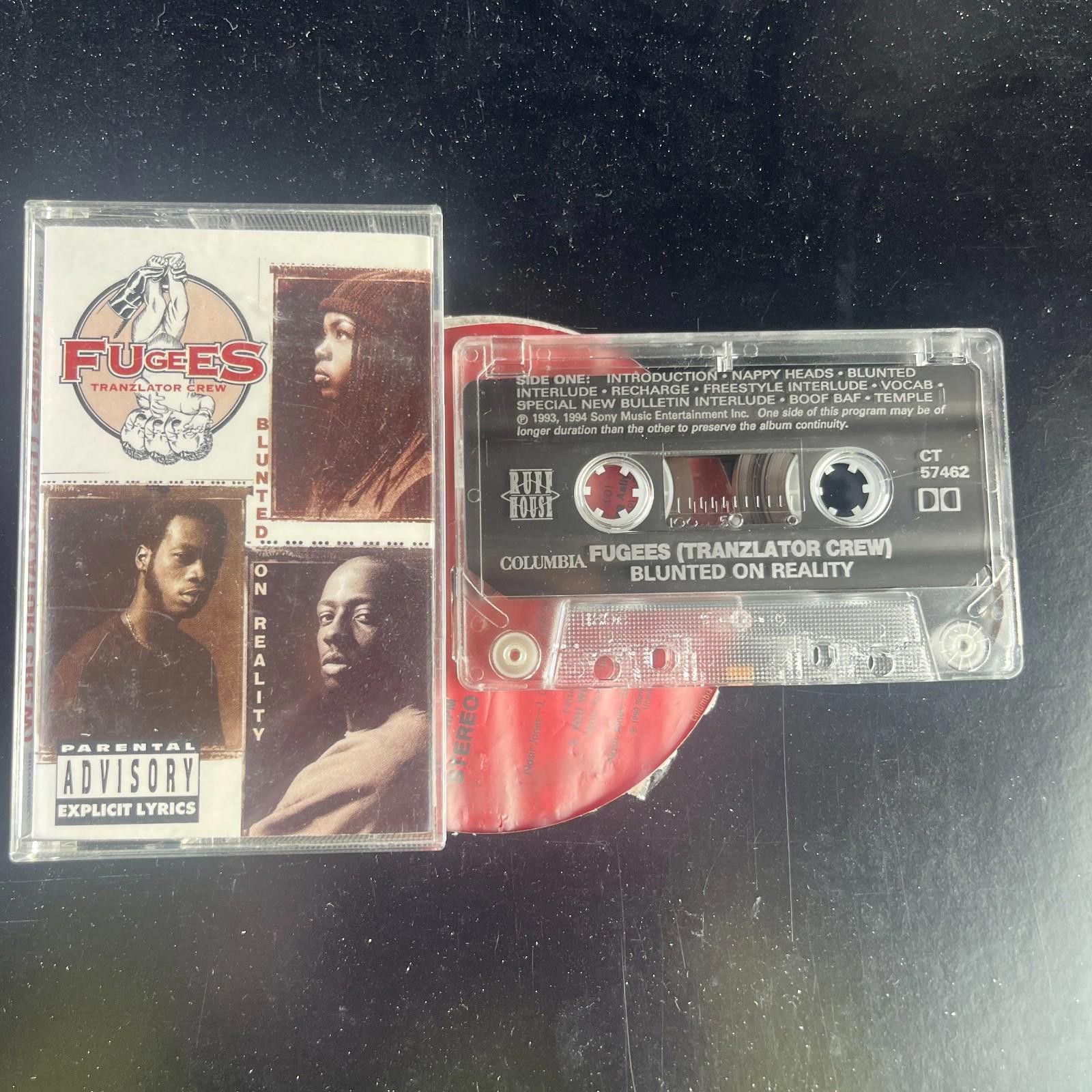 Other Fugees Blunted On Reality Cassette 1994 Lauryn Hill Crew Size ONE SIZE - 1 Thumbnail