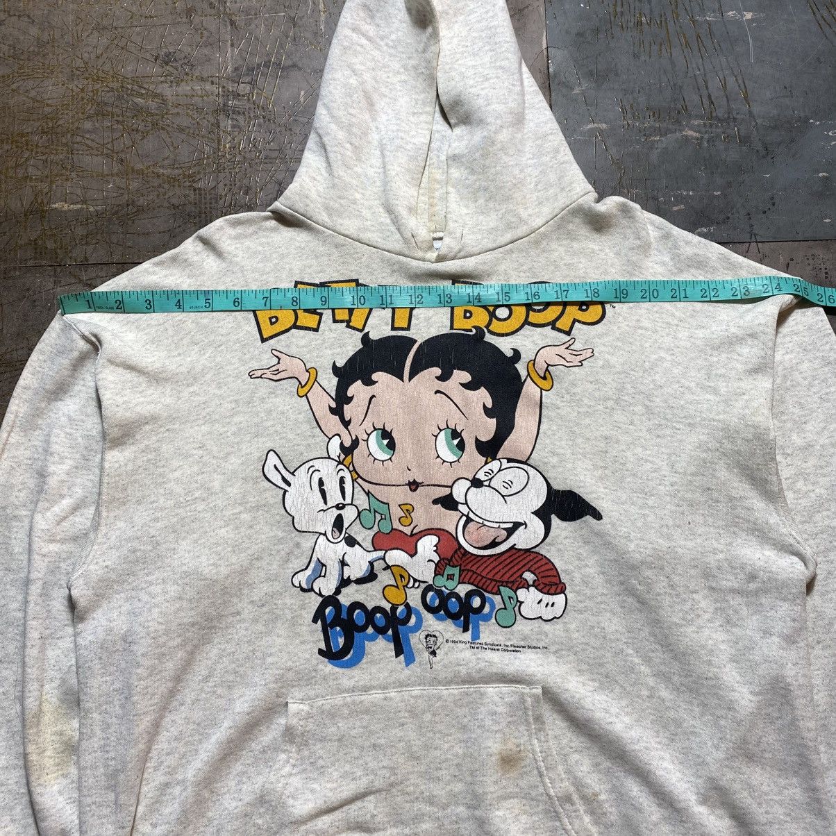 Vintage Vintage 90s Betty Boop Hoodie Size US L / EU 52-54 / 3 - 12 Thumbnail