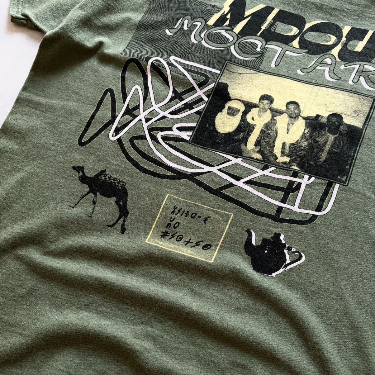 Band Tees Mdou Moctar Big Logo Band Y2K T-shirt Tee Size US L / EU 52-54 / 3 - 3 Thumbnail