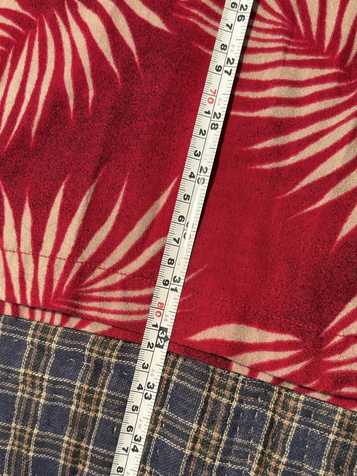 Vintage Falls Creek Floral Hawaiian Leaf Camp Shirt Button-Up Rayon Size US L / EU 52-54 / 3 - 6 Thumbnail
