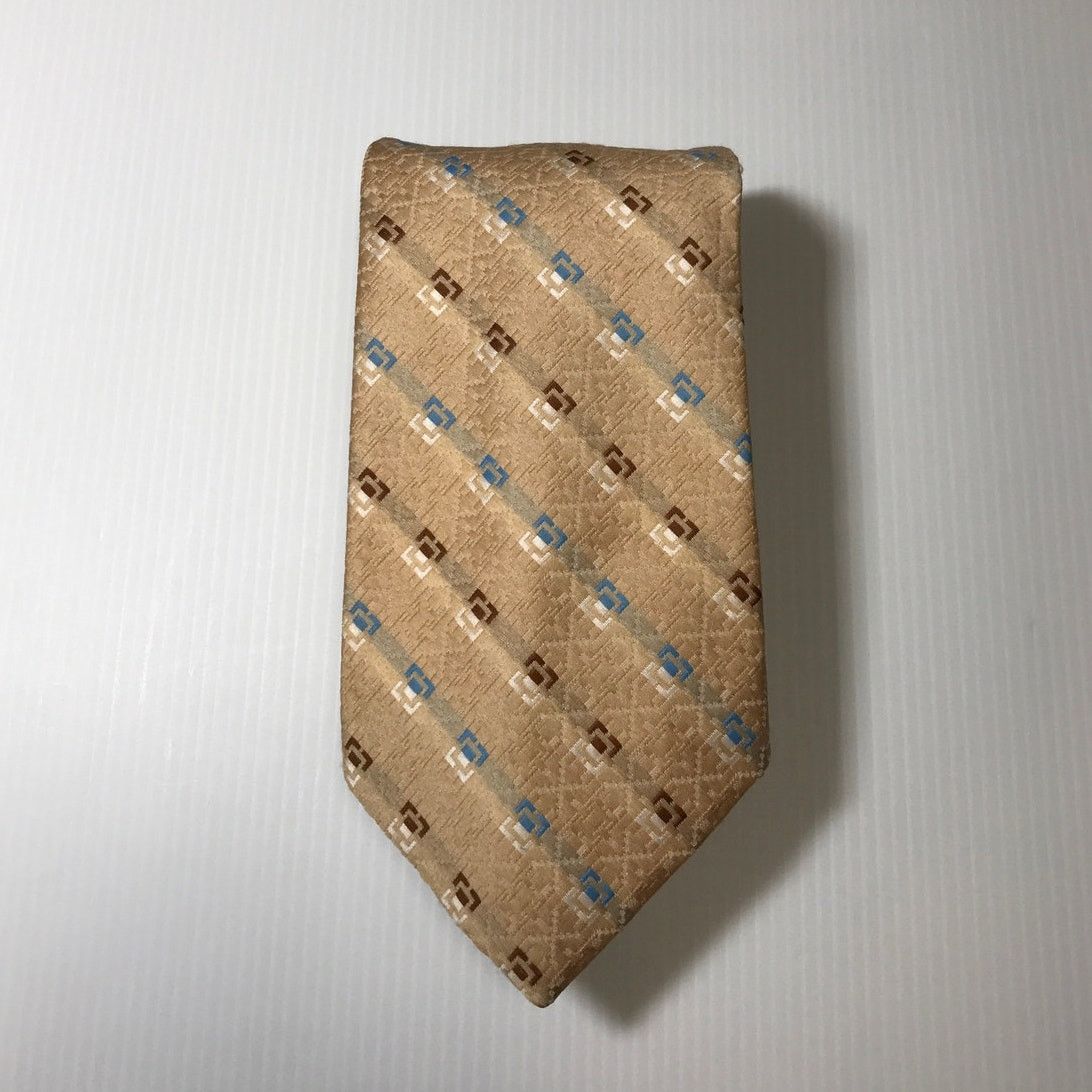 Other Cabot Royale Vintage Geometric Striped Necktie Size ONE SIZE - 1 Thumbnail