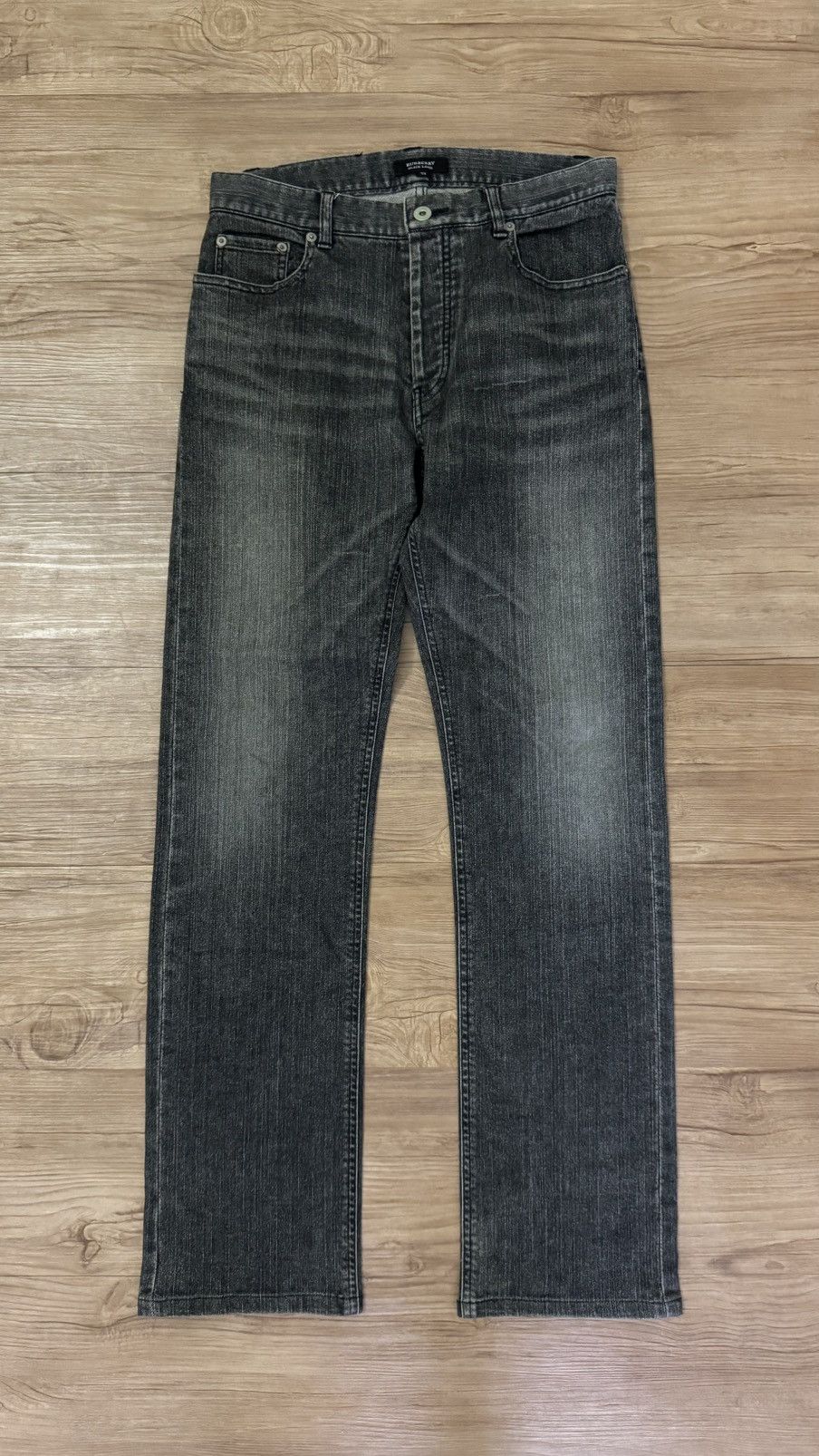Burberry BURBERRY black label white jeans | Grailed