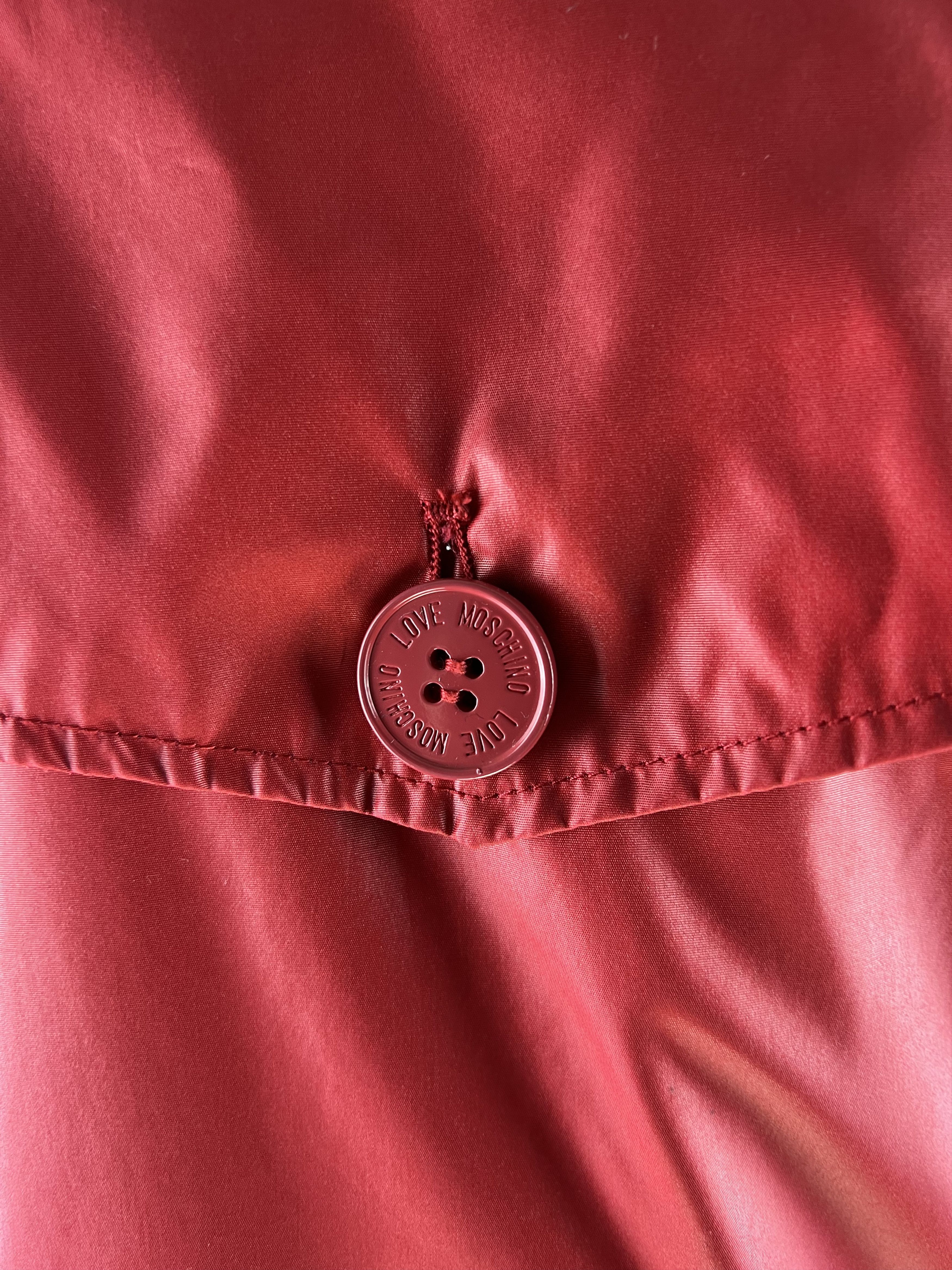 Love Moschino × Moschino Love Moschino Trench Coat Red Size IT40 US4 Size S / US 4 / IT 40 - 5 Thumbnail
