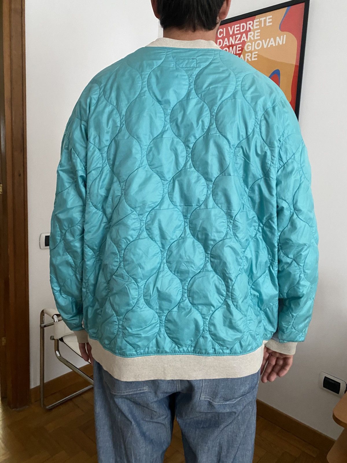 Kapital × Kapital Kountry Knit Bandana Bivouac Big Crewneck Blu Size US L / EU 52-54 / 3 - 12 Thumbnail