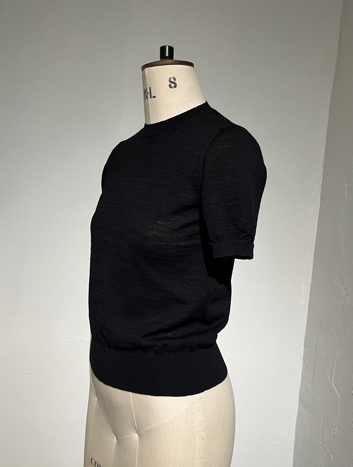 Comme des Garcons Vintage Fitted Knit T-Shirt Size S / US 4 / IT 40 - 9 Thumbnail