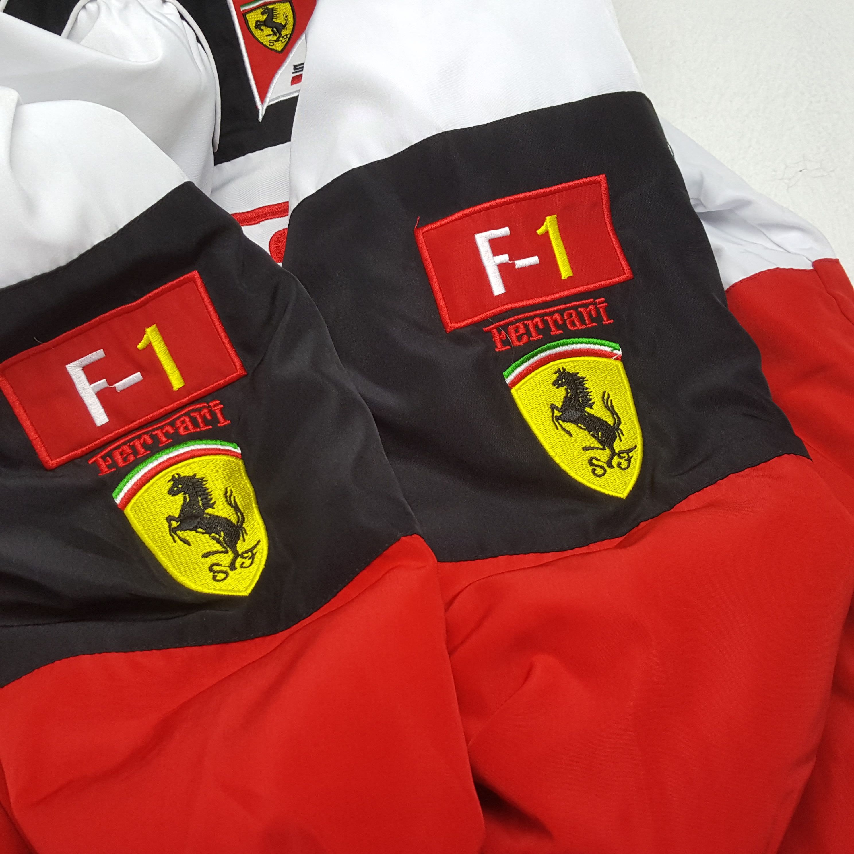 Ferrari × Vintage Vintage FERRARI SHELL BRIDGESTONE Formula One Racing Jacket Size US L / EU 52-54 / 3 - 6 Thumbnail