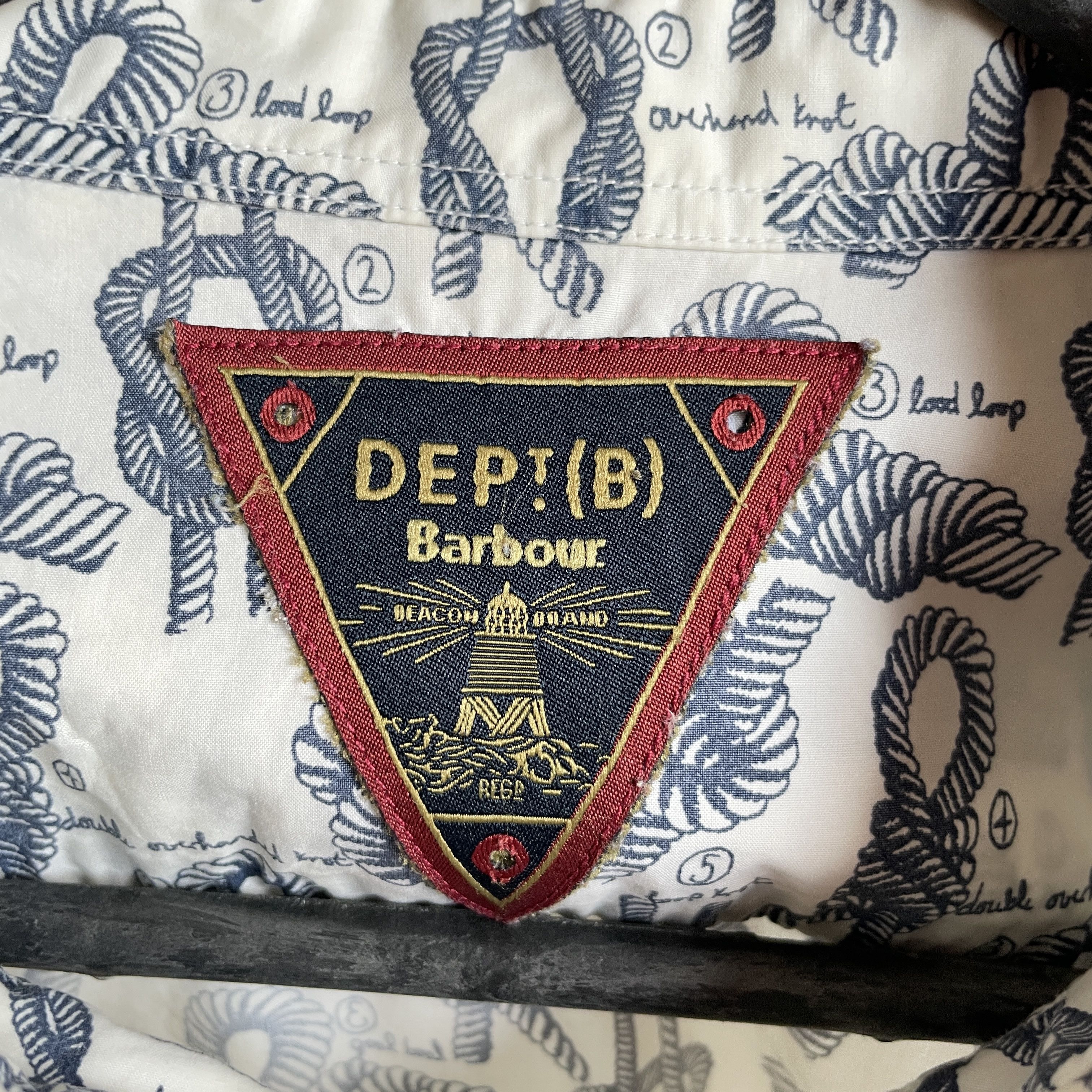 Barbour Barbour Dept. B Knots Pattern Shirt Size UK/EUR XL/ US L Size US L / EU 52-54 / 3 - 6 Thumbnail