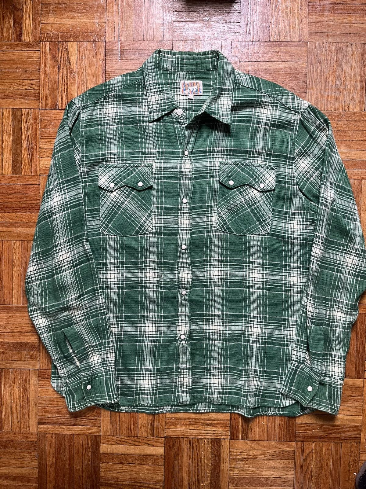 WYTHE Pearlsnap Flannel Size US XXL / EU 58 / 5 - 2 Thumbnail