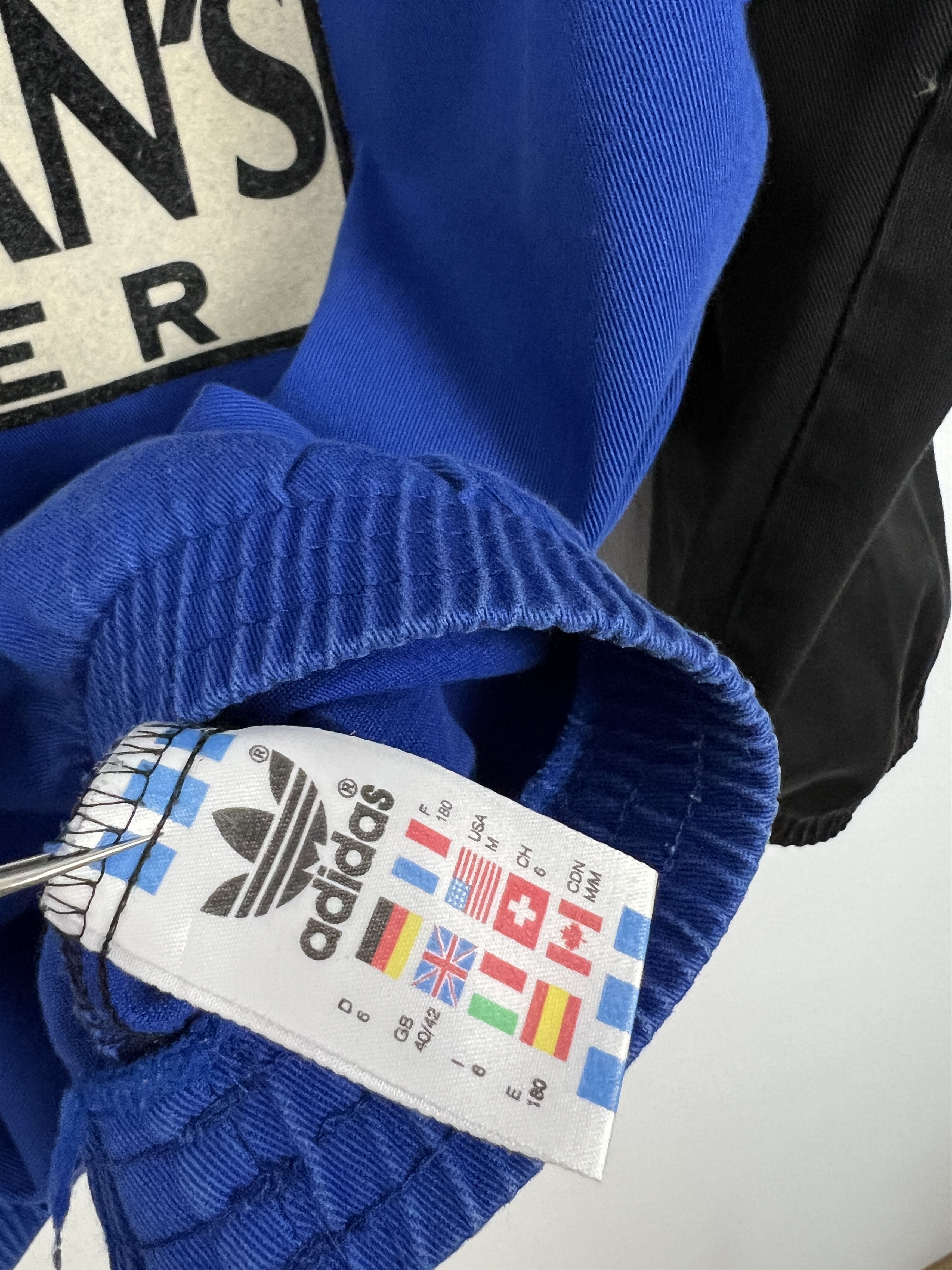 Adidas Vintage 90's Adidas Rangers Football Sweatshirt Soccer Size US M / EU 48-50 / 2 - 11 Thumbnail