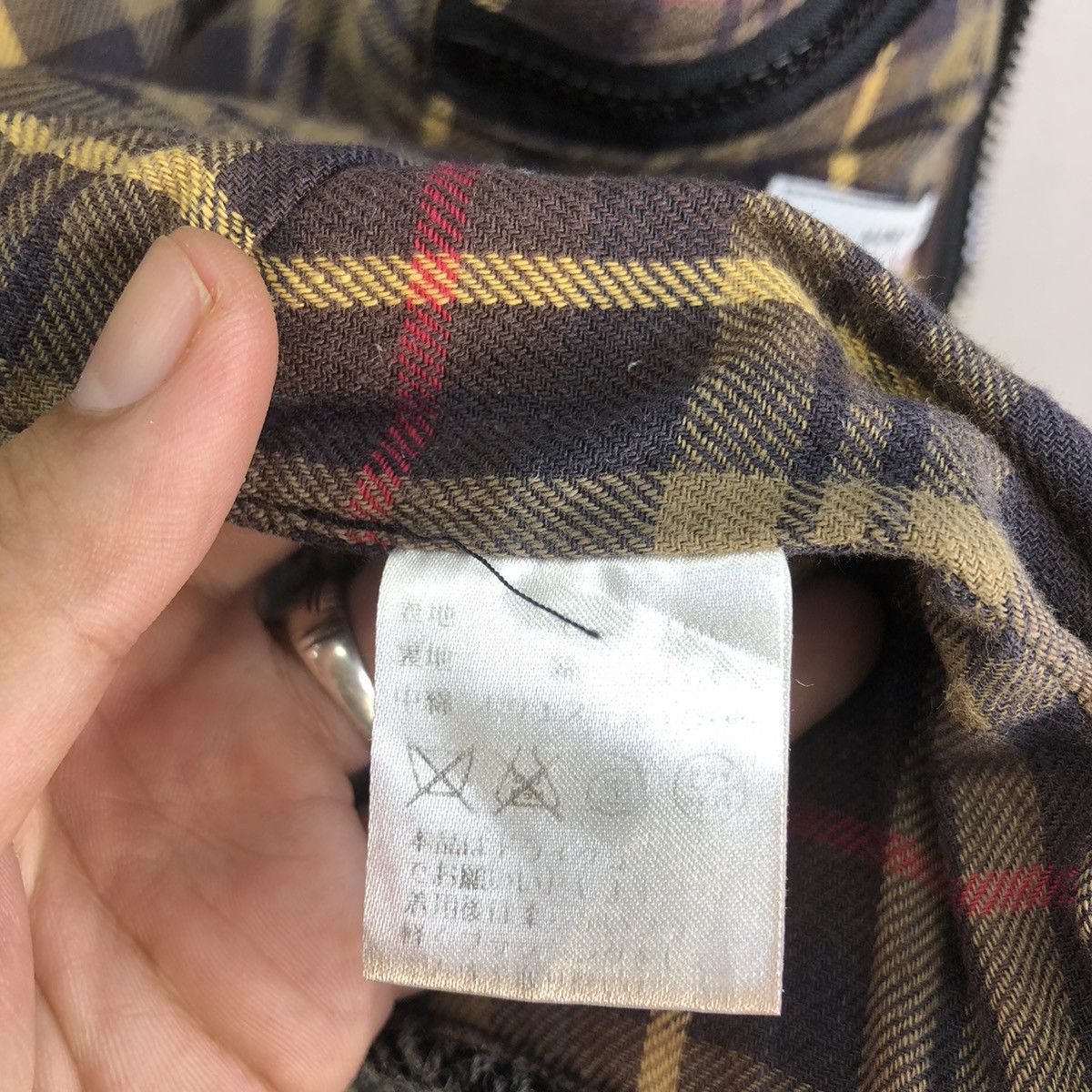 Harris Tweed Peregrine Made In England Herringbone Wool Padded Vest Size US L / EU 52-54 / 3 - 18 Thumbnail