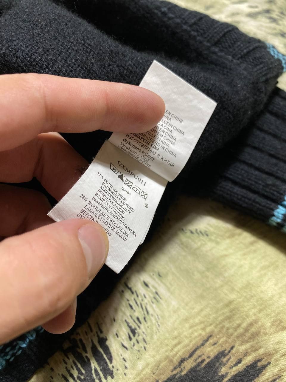 Quiksilver × Vintage 00s VINTAGE QUIKSILVER Knitted Big Logo Surf Style Sweater Size US XL / EU 56 / 4 - 7 Thumbnail