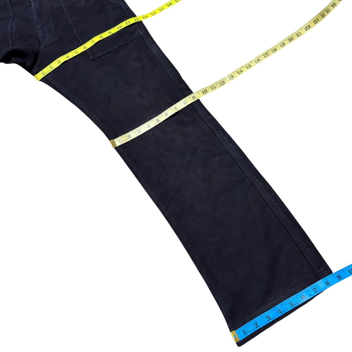 Japanese Brand Moleskin Fatigue Pants Indigo Size US 31 - 20 Thumbnail