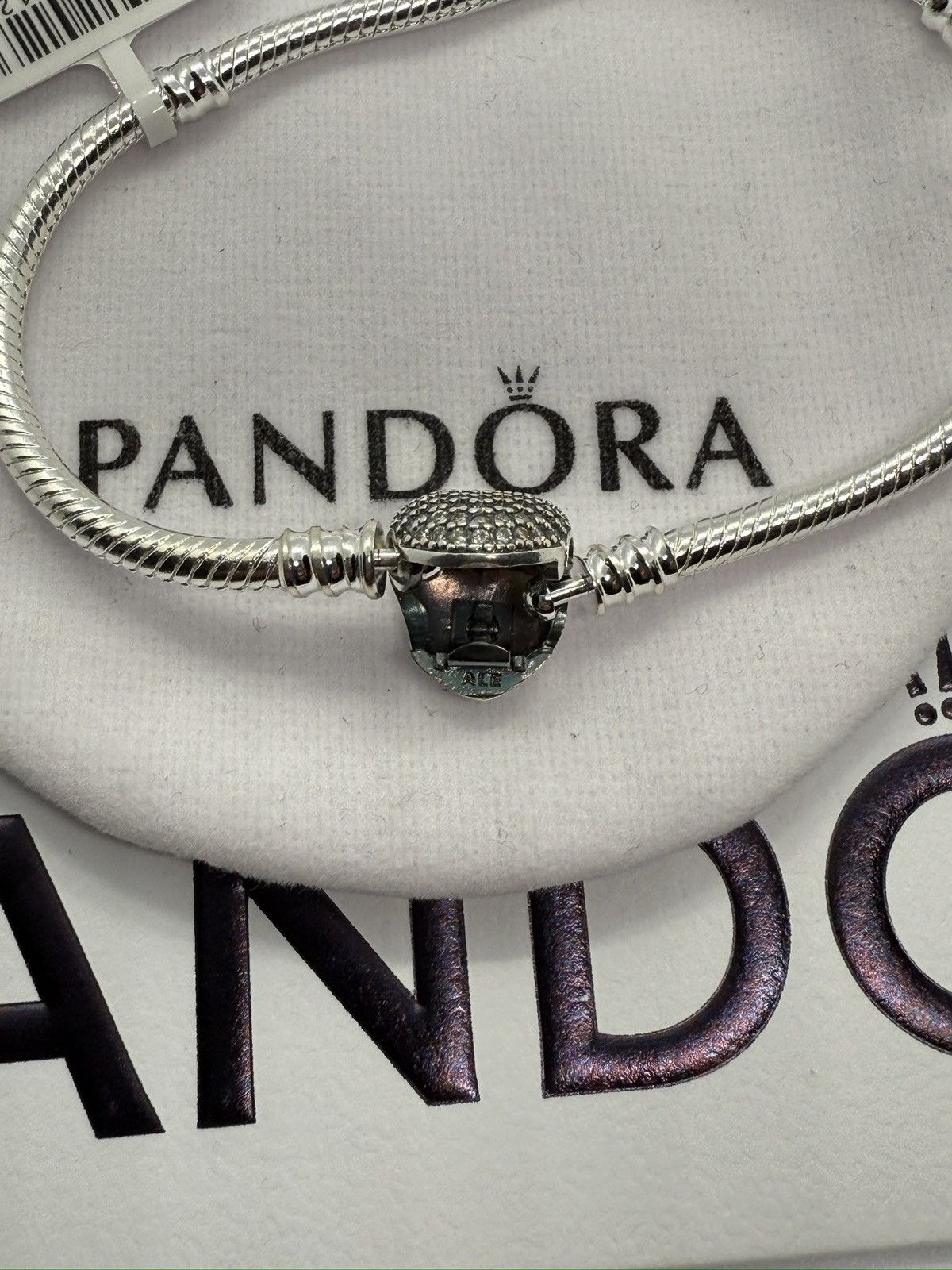 pandora Pandora Moments heart claps snake chain bracelet size 7.1 in Size ONE SIZE - 8 Thumbnail
