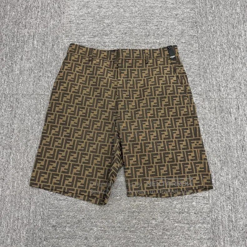 Fendi Fendi Monogram Short Pants Size US 30 / EU 46 - 1 Thumbnail