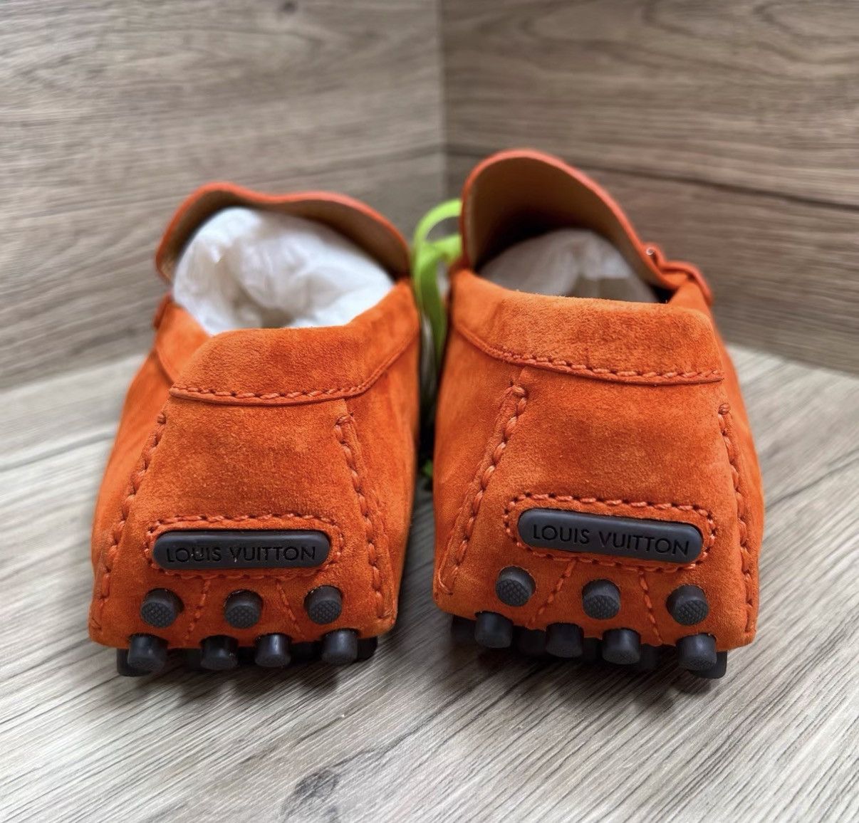 Louis Vuitton Louis Vuitton Porto Vecchio Circle Logo Driving Shoes J41 Size US 8 / EU 41 - 4 Thumbnail