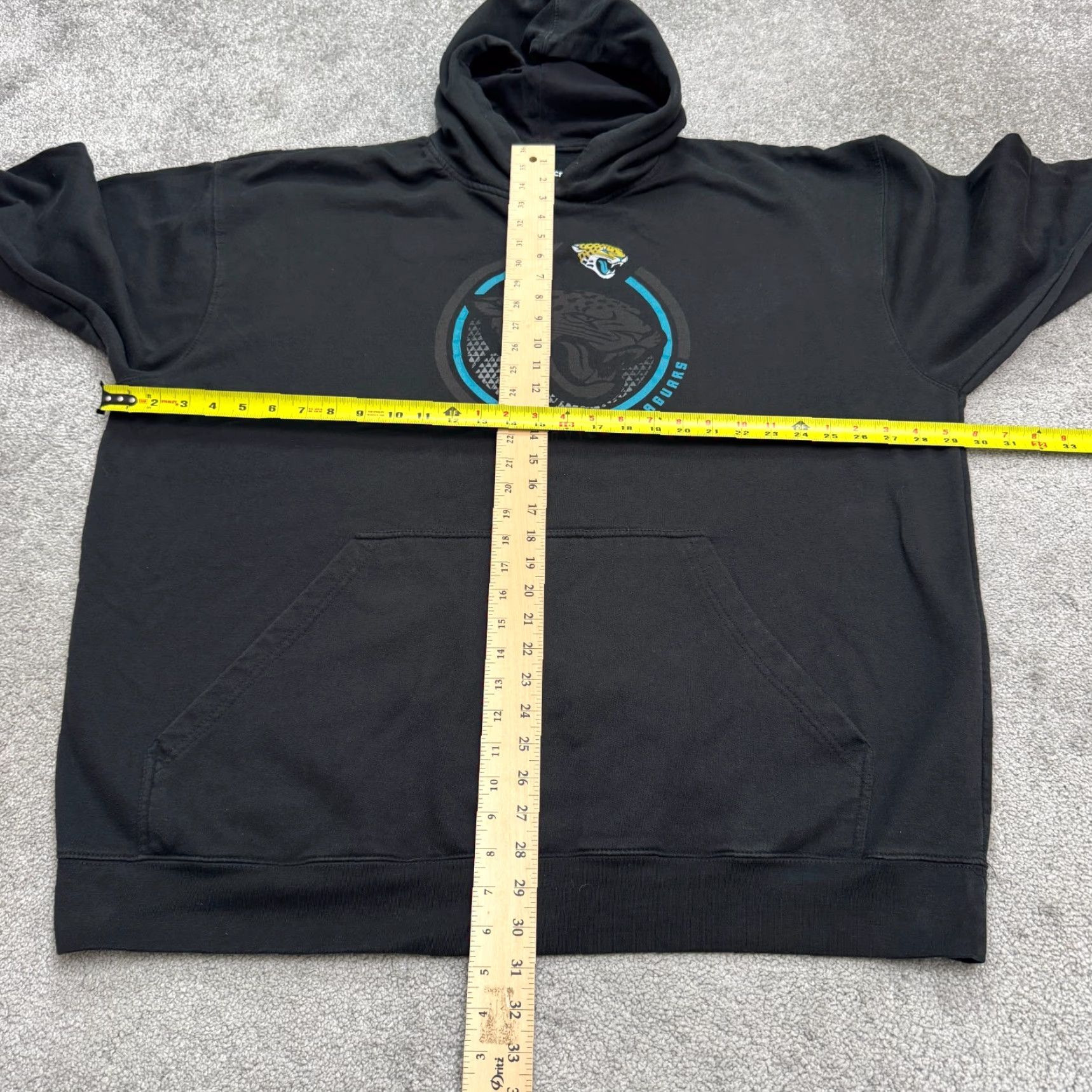Vintage Fanatics Hoodie Mens 4XL Black Jaguars Jackson Ville Pullover Graphic Sweatshirt Size US XXL / EU 58 / 5 - 6 Thumbnail