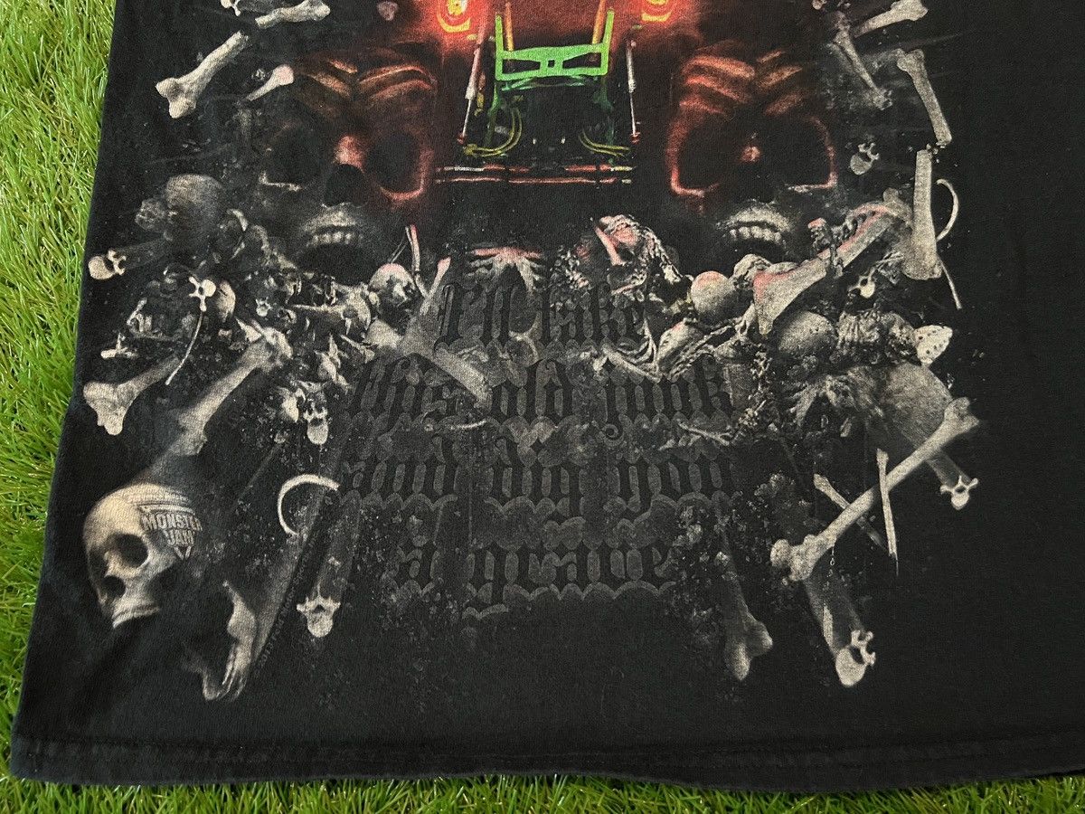 Other Y2K Vintage 2000s Grave Digger Monster Jam AOP T-shirt Tee Size US S / EU 44-46 / 1 - 3 Thumbnail