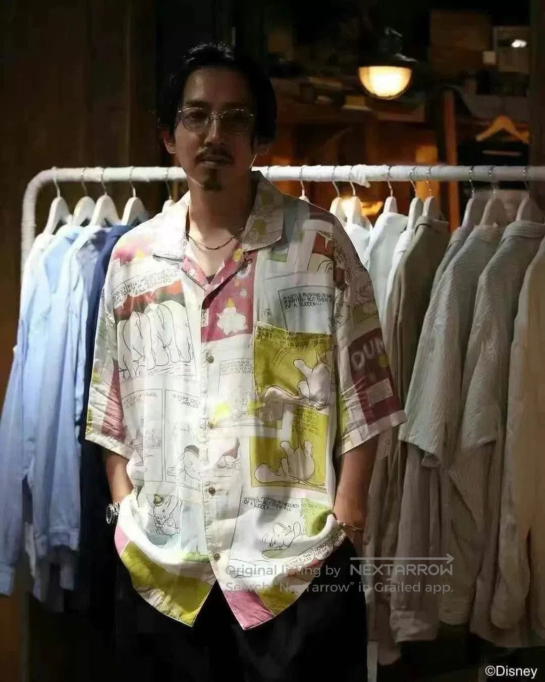 Porter Classic Porter Classic 25ss Disney Hawaiian Shirt. Size US M / EU 48-50 / 2 - 3 Thumbnail
