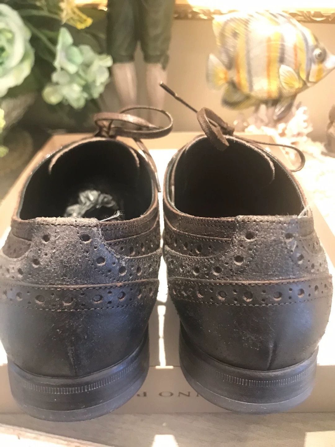 Dolce & Gabbana Dolce Gabbana Floral Carved Leather Shoes Size US 7 / EU 40 - 5 Thumbnail
