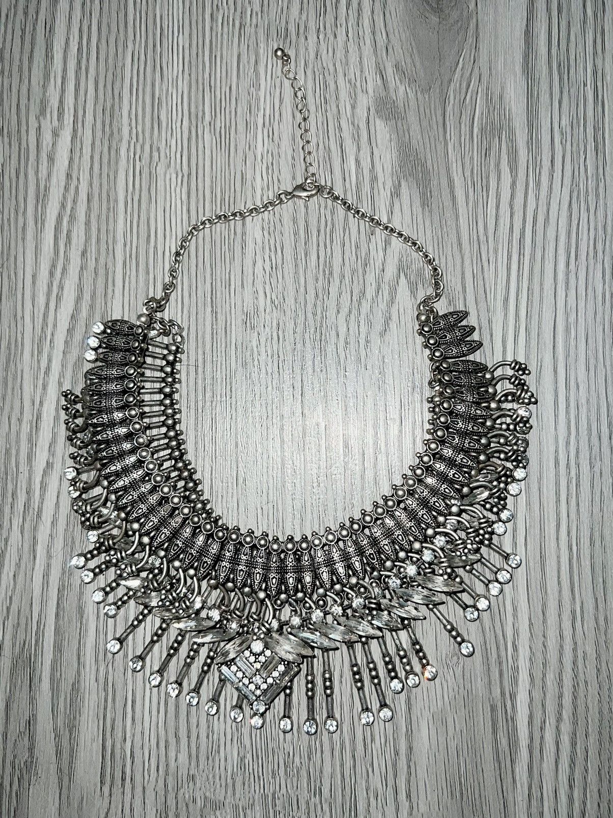 Japanese Brand Vintage bohemian silver layer necklace 🪩➕ Size ONE SIZE - 1 Thumbnail