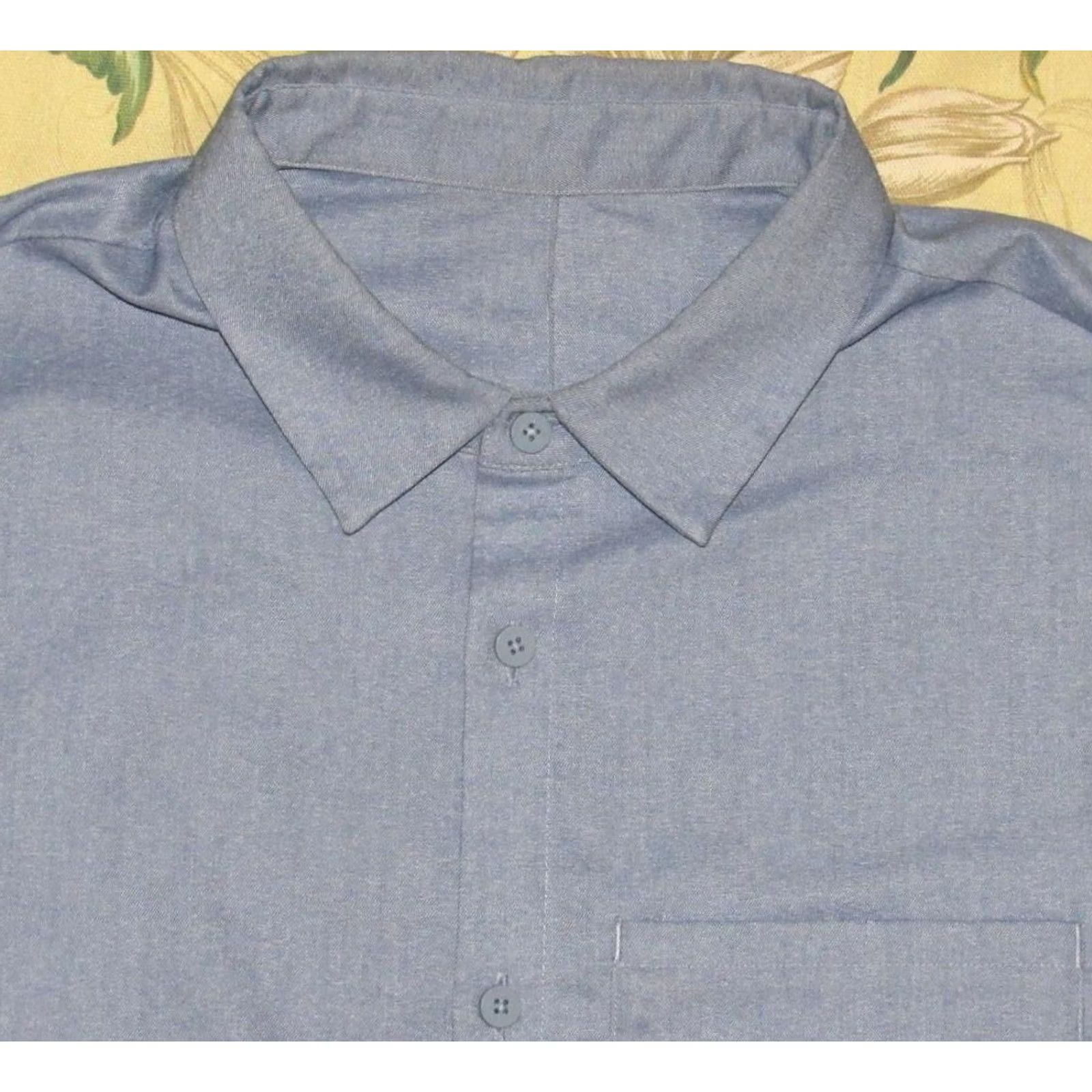 Lululemon LULULEMON Blue Long Sleeve Button Down Commission Shirt Medium Mens Size US M / EU 48-50 / 2 - 2 Thumbnail