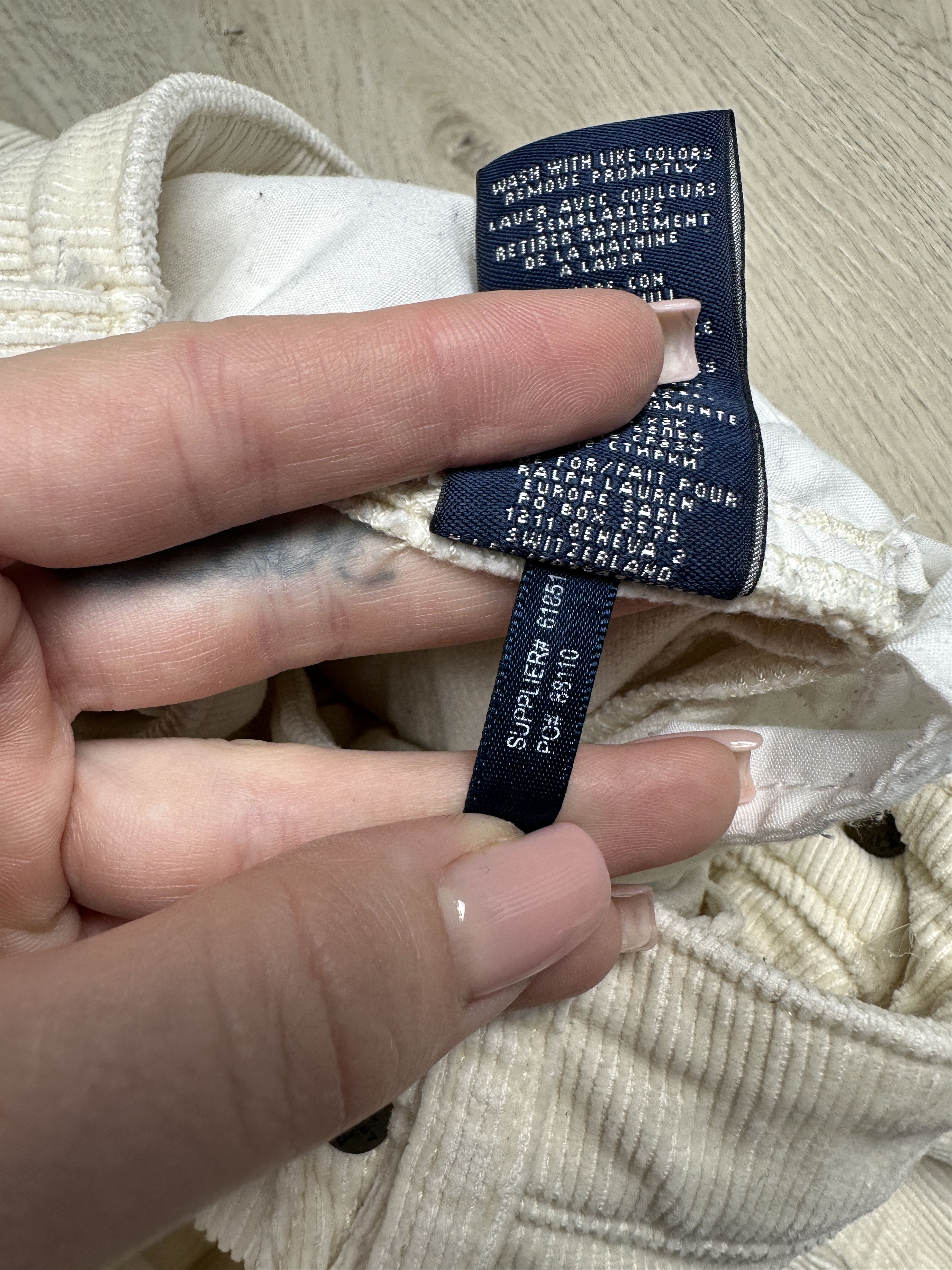 Polo Ralph Lauren Polo Ralph Lauren Vintage Womens Corduroy Pants Size 36" / US 14 / IT 50 - 8 Thumbnail