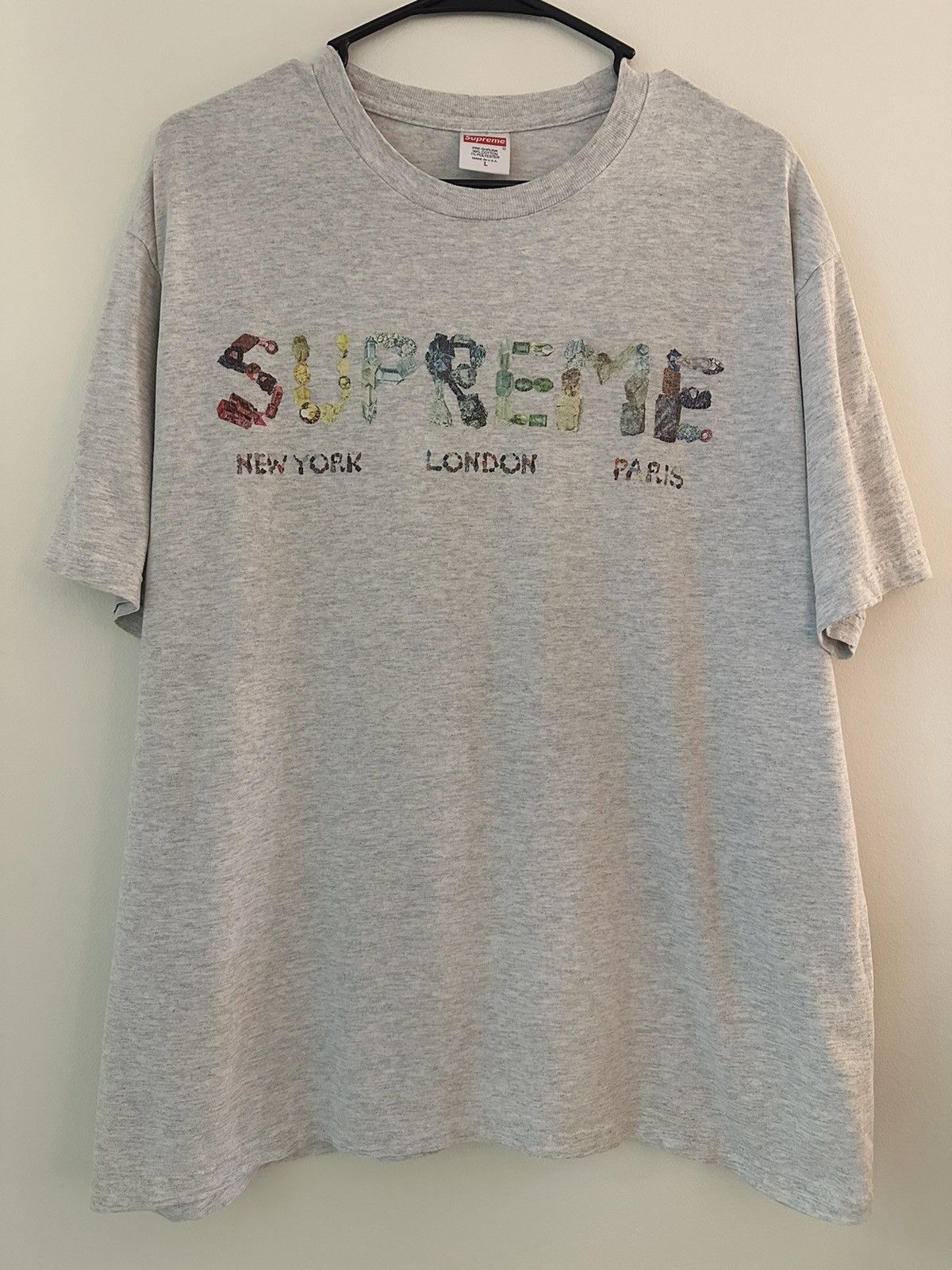 Supreme Supreme Rocks Tee Size US L / EU 52-54 / 3 - 1 Thumbnail