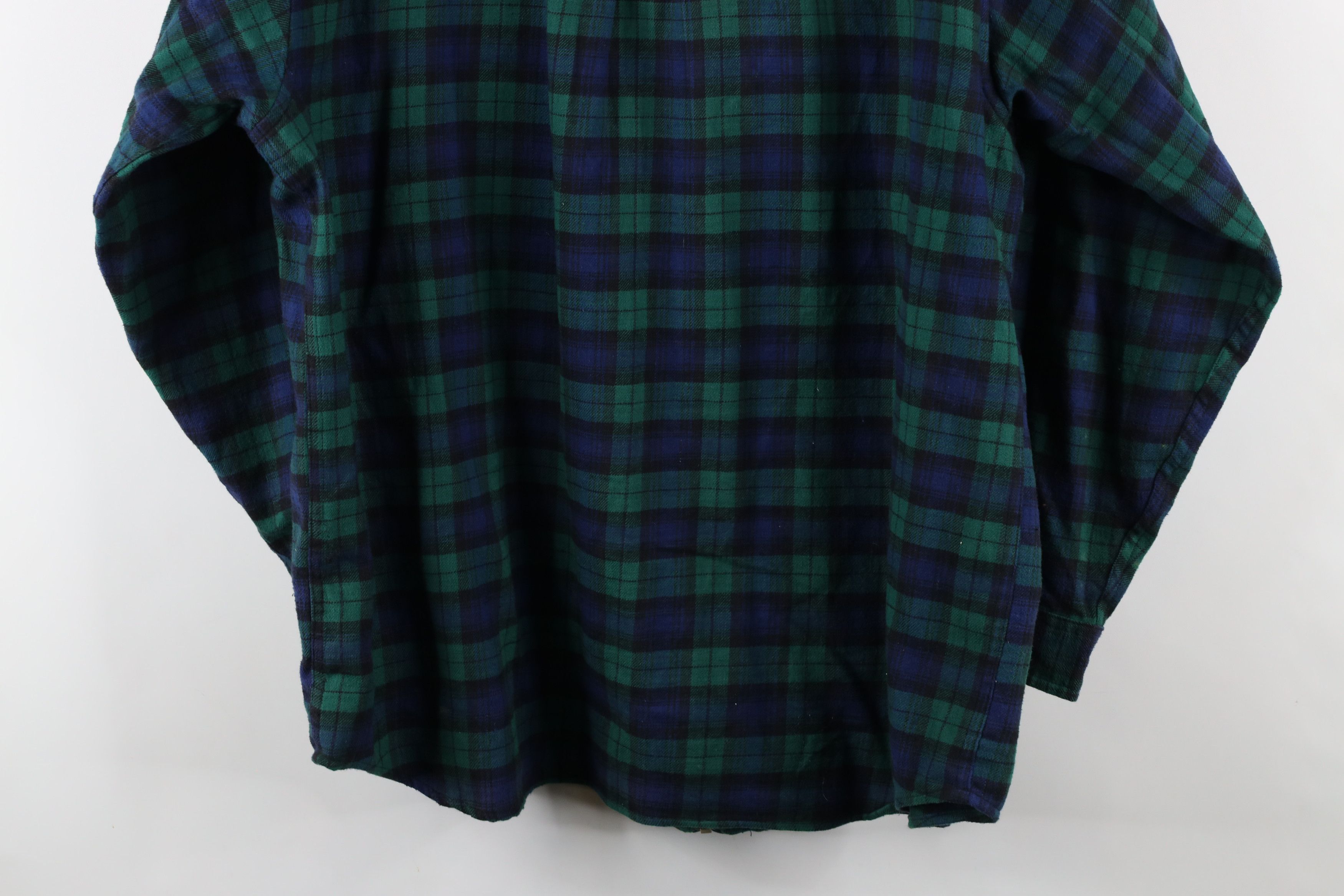 Vintage Vintage 90s Streetwear Flannel Shirt Jacket Jac Shirt Size US L / EU 52-54 / 3 - 14 Thumbnail
