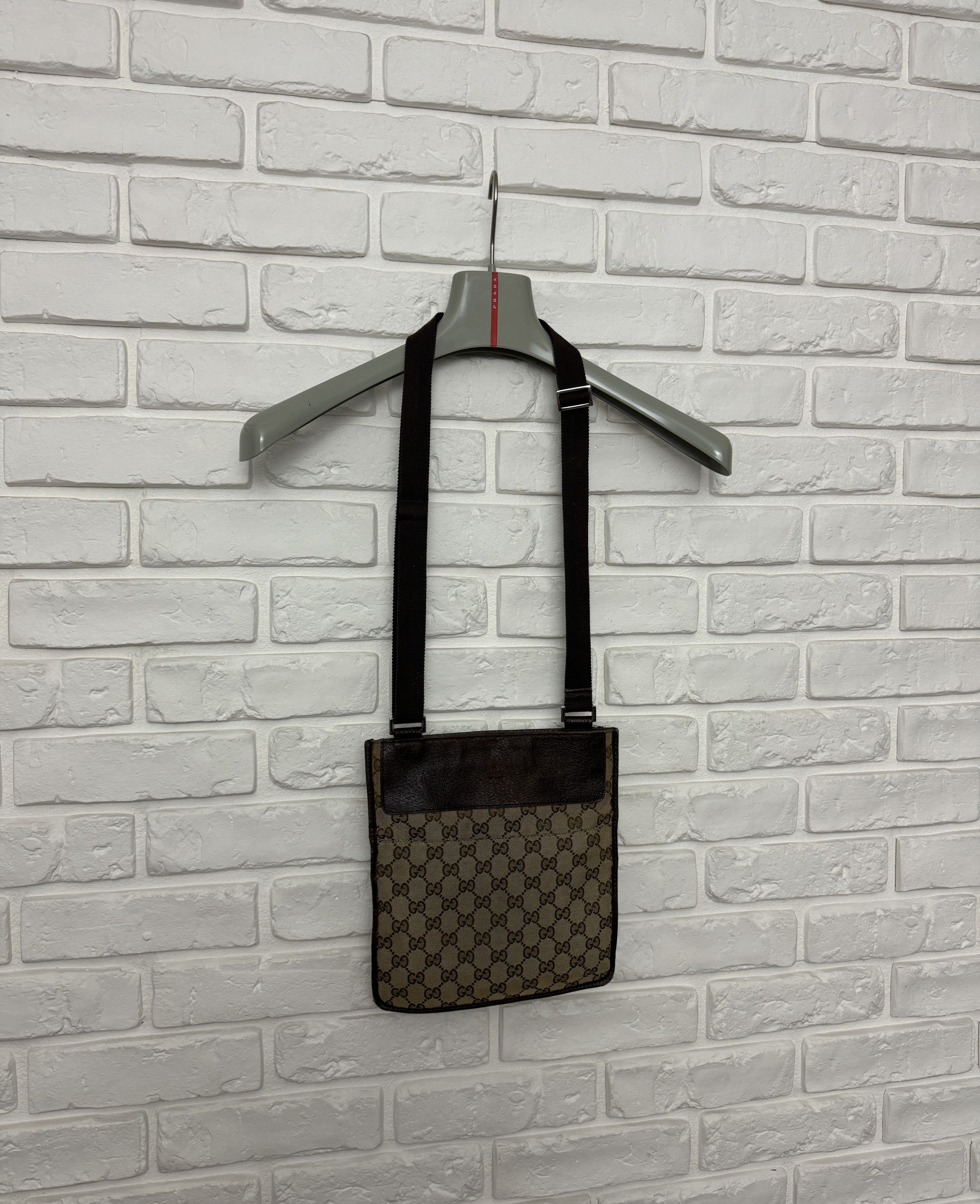 Gucci Gucci Shoulder Bag GG Canvas Leather Beige/Brown Crossbody Size ONE SIZE - 2 Thumbnail
