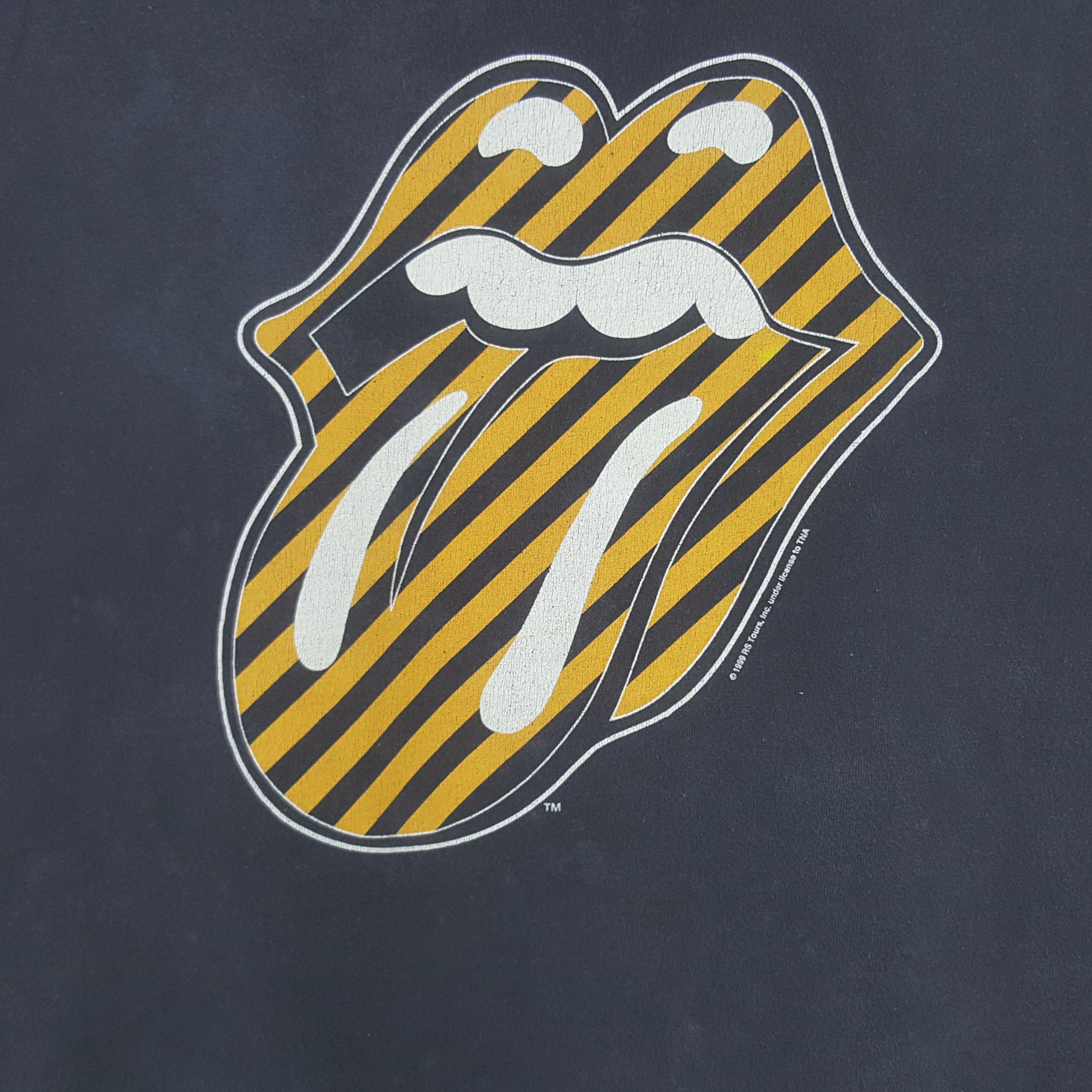 TEE JAYS Vintage Rolling Stones North American Tour 1999 Tshirt RR24 Size US L / EU 52-54 / 3 - 4 Thumbnail