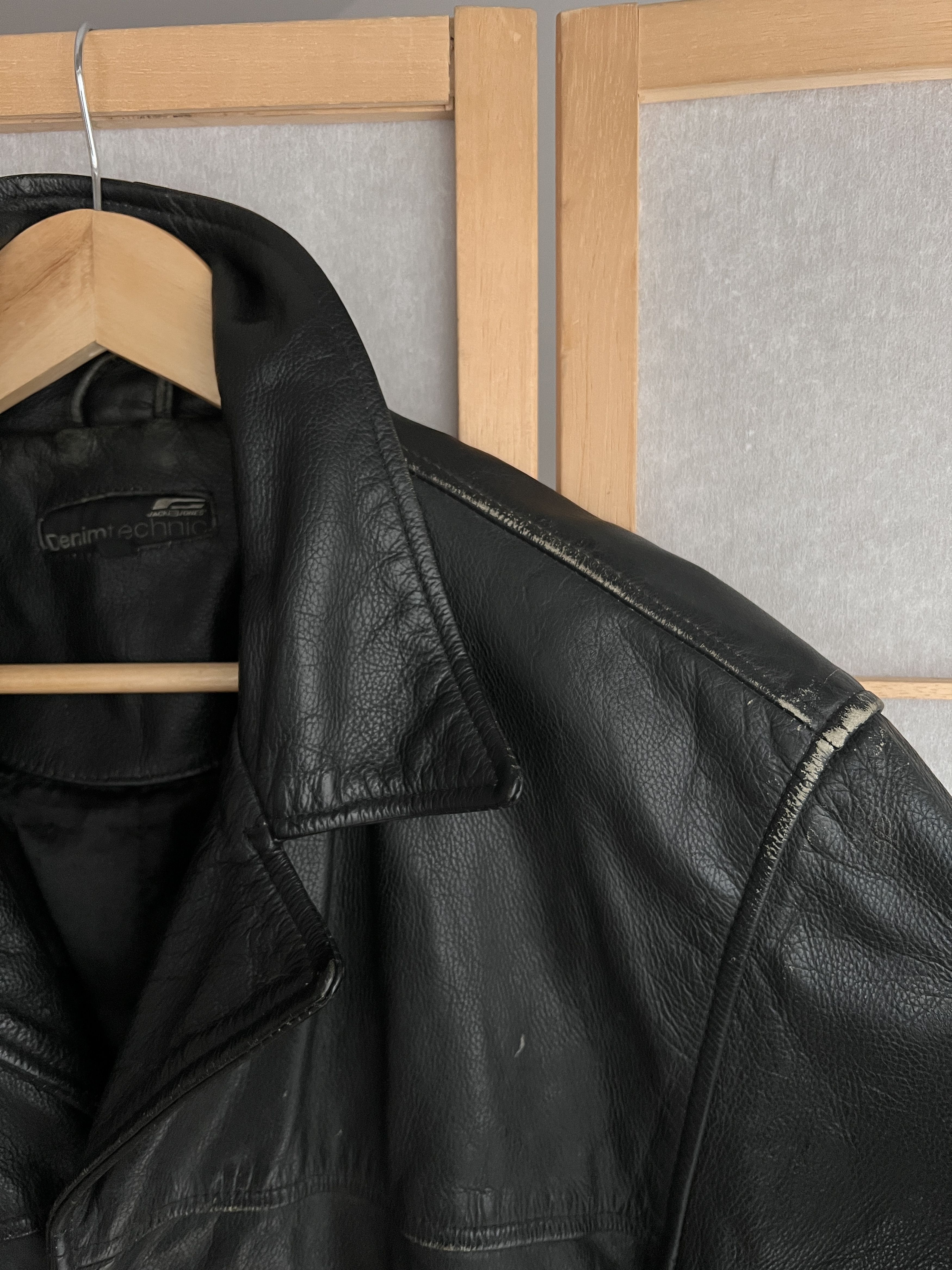 If Six Was Nine 14th Addiction Yohji Yamamoto style leather jacket LGB Boxy Size US L / EU 52-54 / 3 - 15 Thumbnail