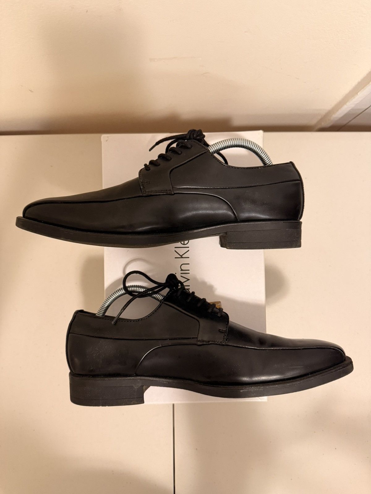 Calvin Klein Calvin Klein Earl Smooth Black Dress Shoes size 8 Men Size US 8 / EU 41 - 2 Thumbnail
