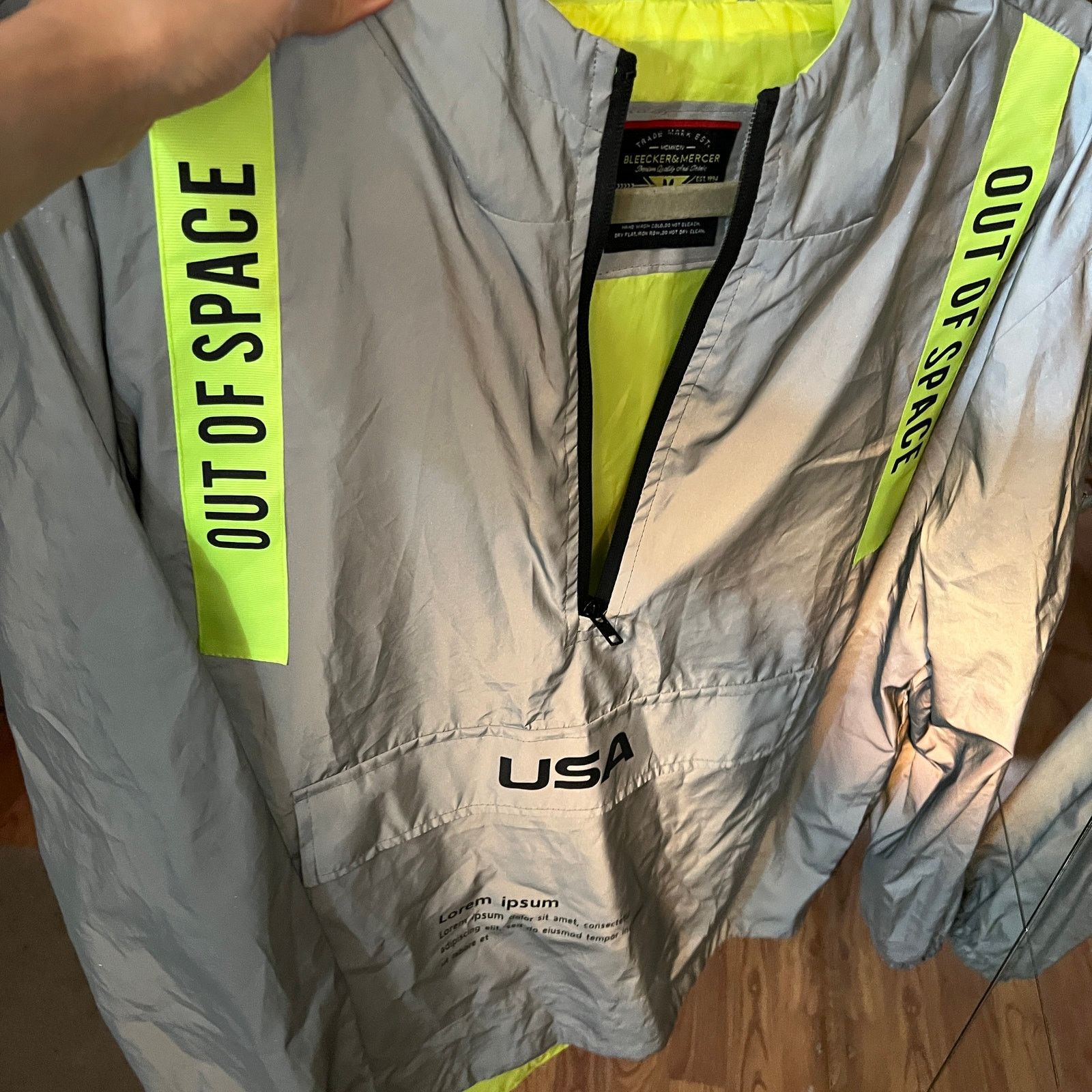 Other Windbreaker Gray Jacket Adult Size Medium Pullover Size US M / EU 48-50 / 2 - 13 Thumbnail
